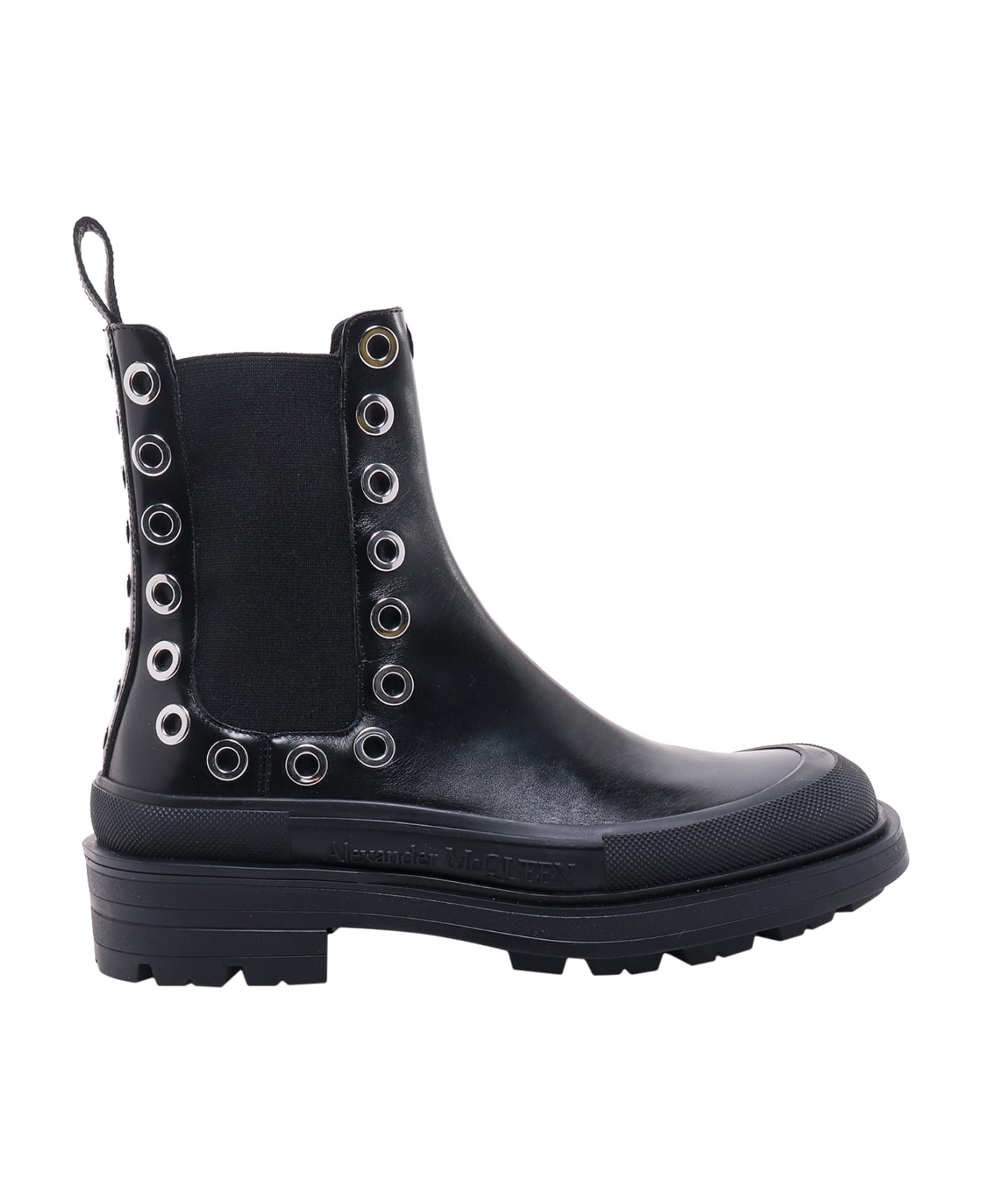 Alexander McQueen Stack Boots - Black
