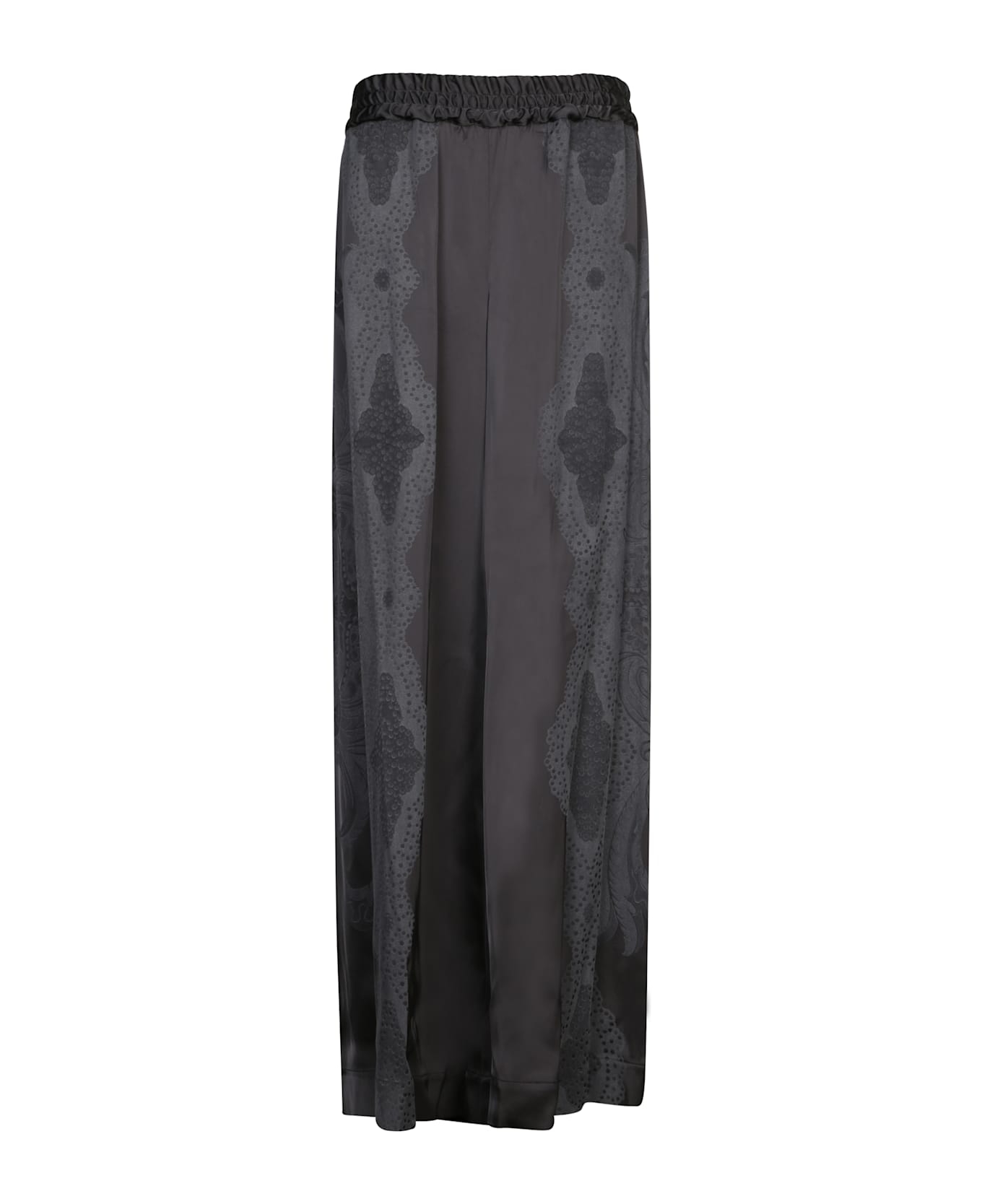 La DoubleJ Black Viscose Palazzo Pants - Black