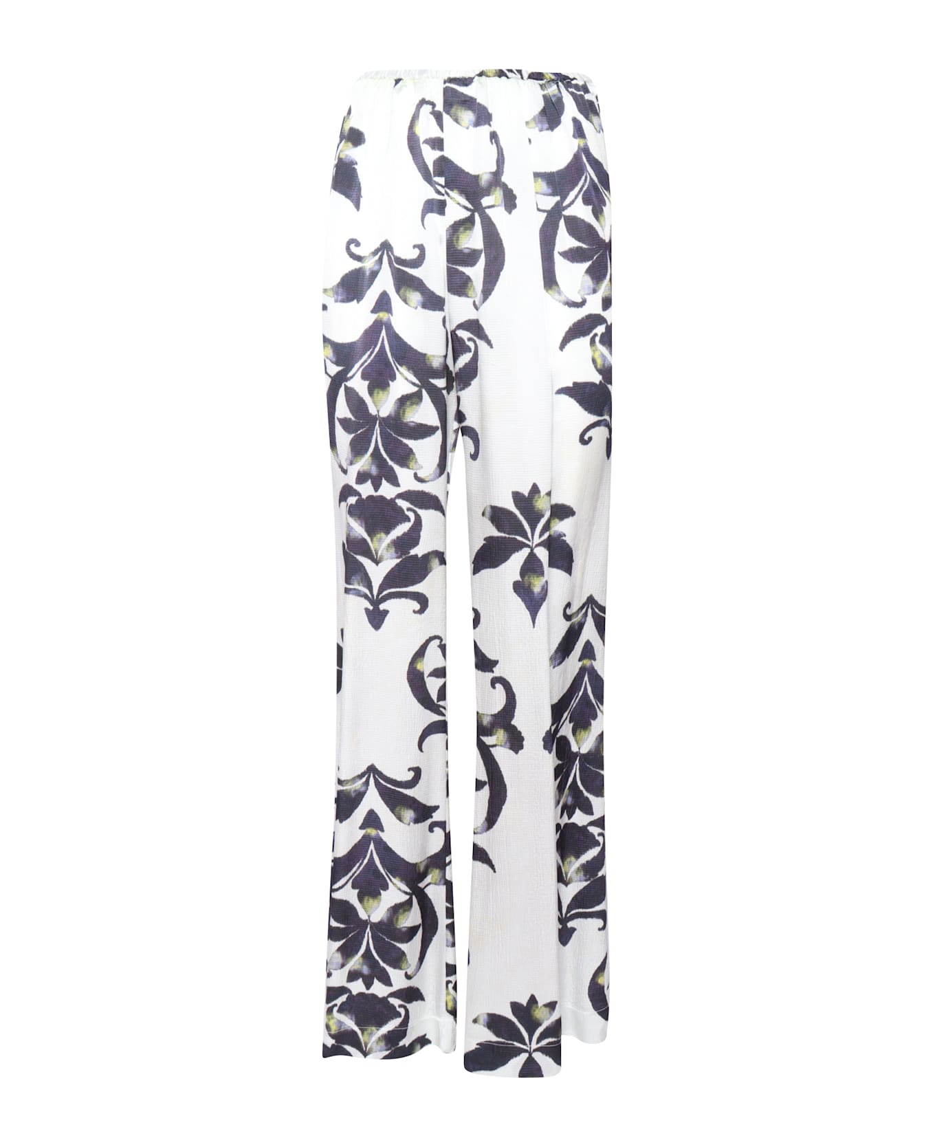 Forte_Forte The Secret Lily Flared Pants - FUCHSIA
