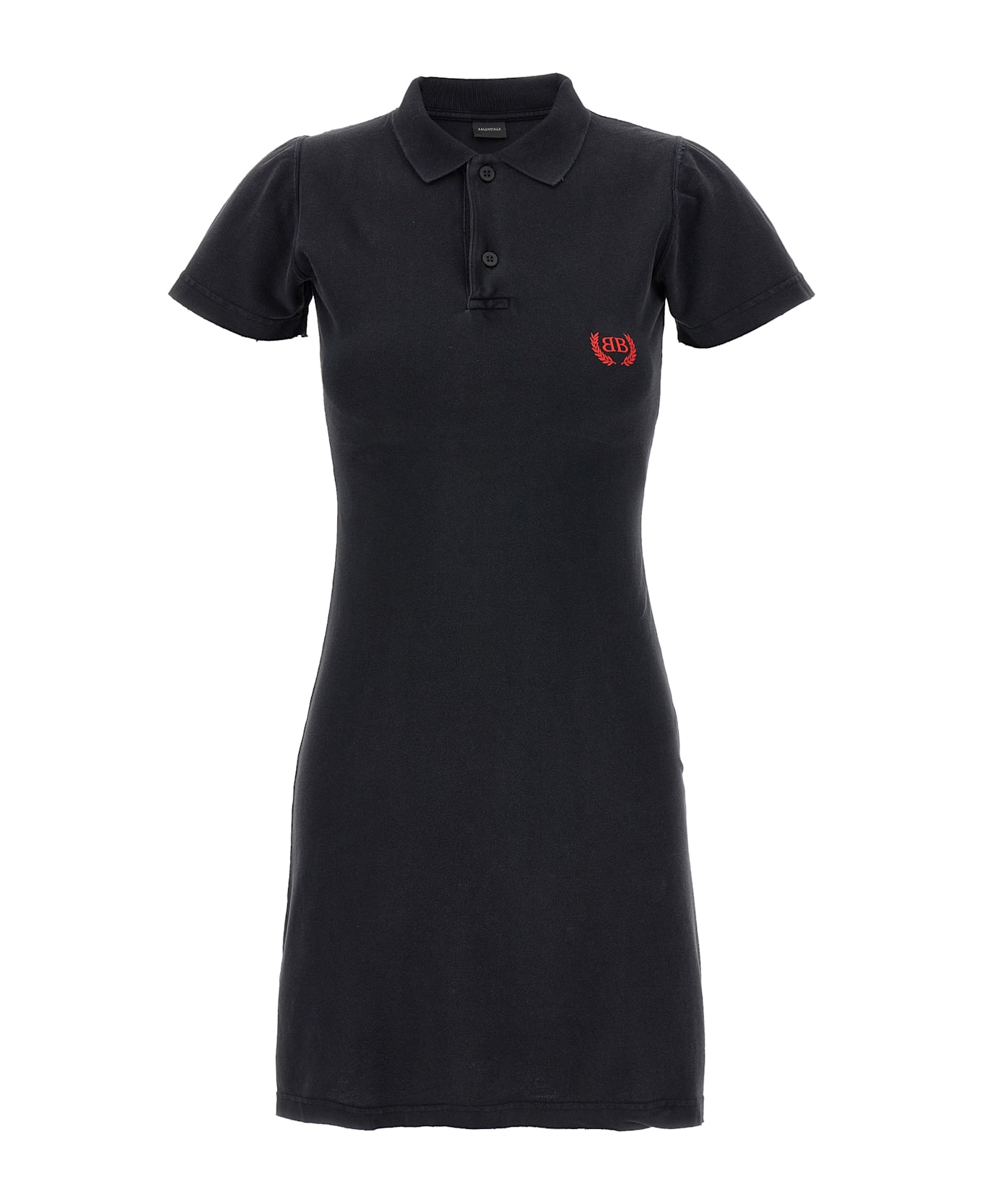 Balenciaga 
laurel Classic
 Polo Dress - Black  