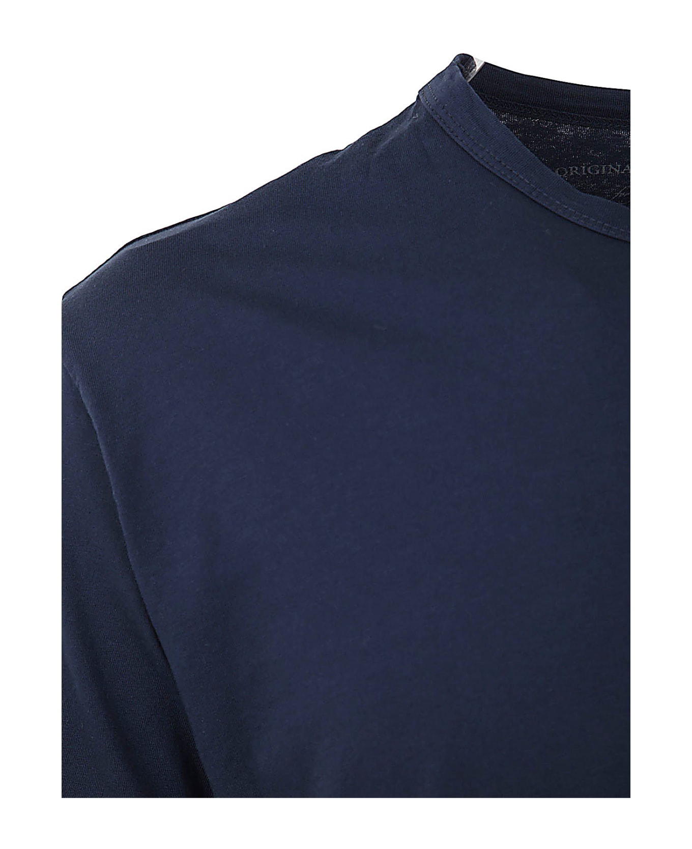 Original Vintage Style Oversize T-shirt - Blue シャツ