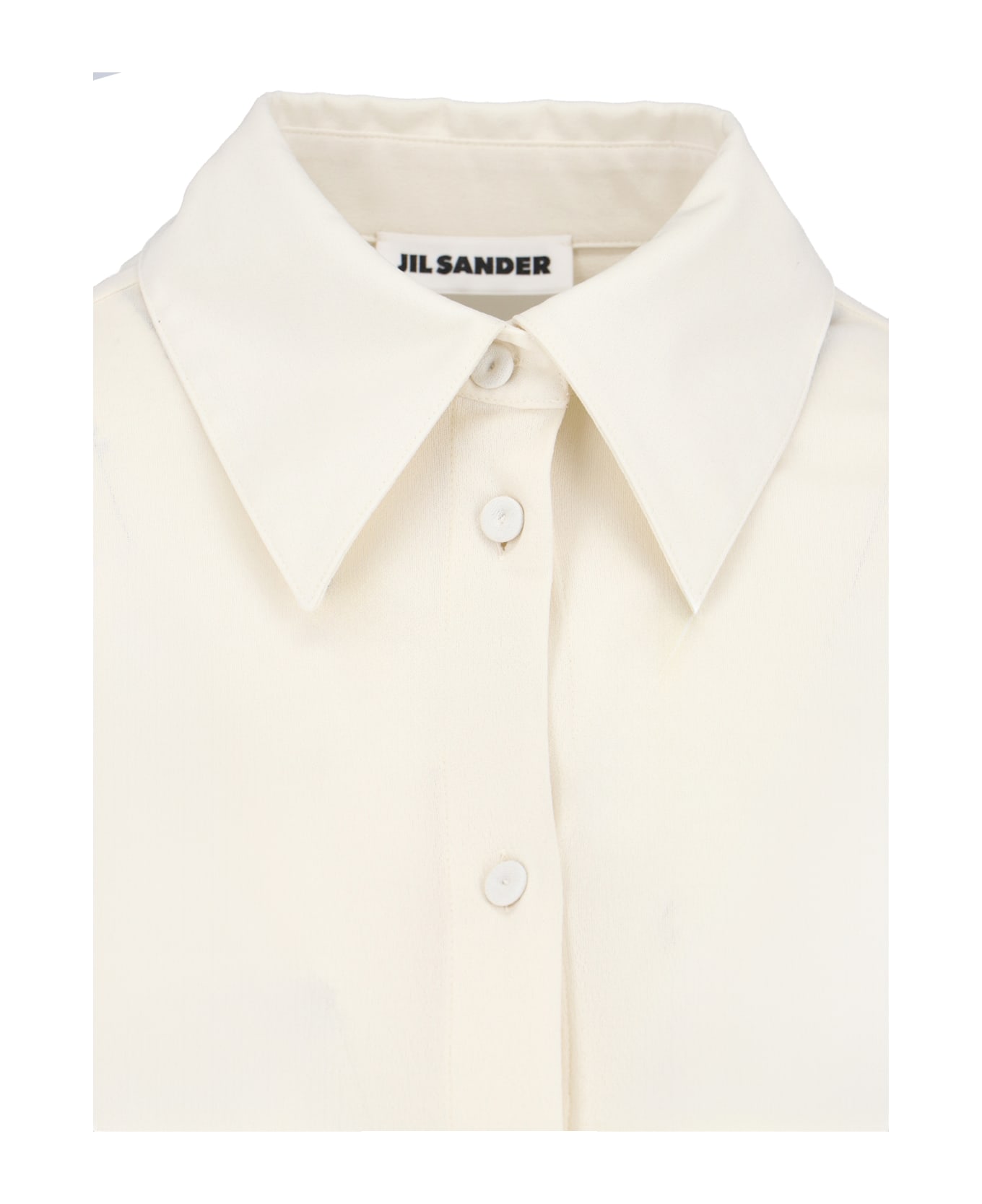 Jil Sander Silk Shirt - White