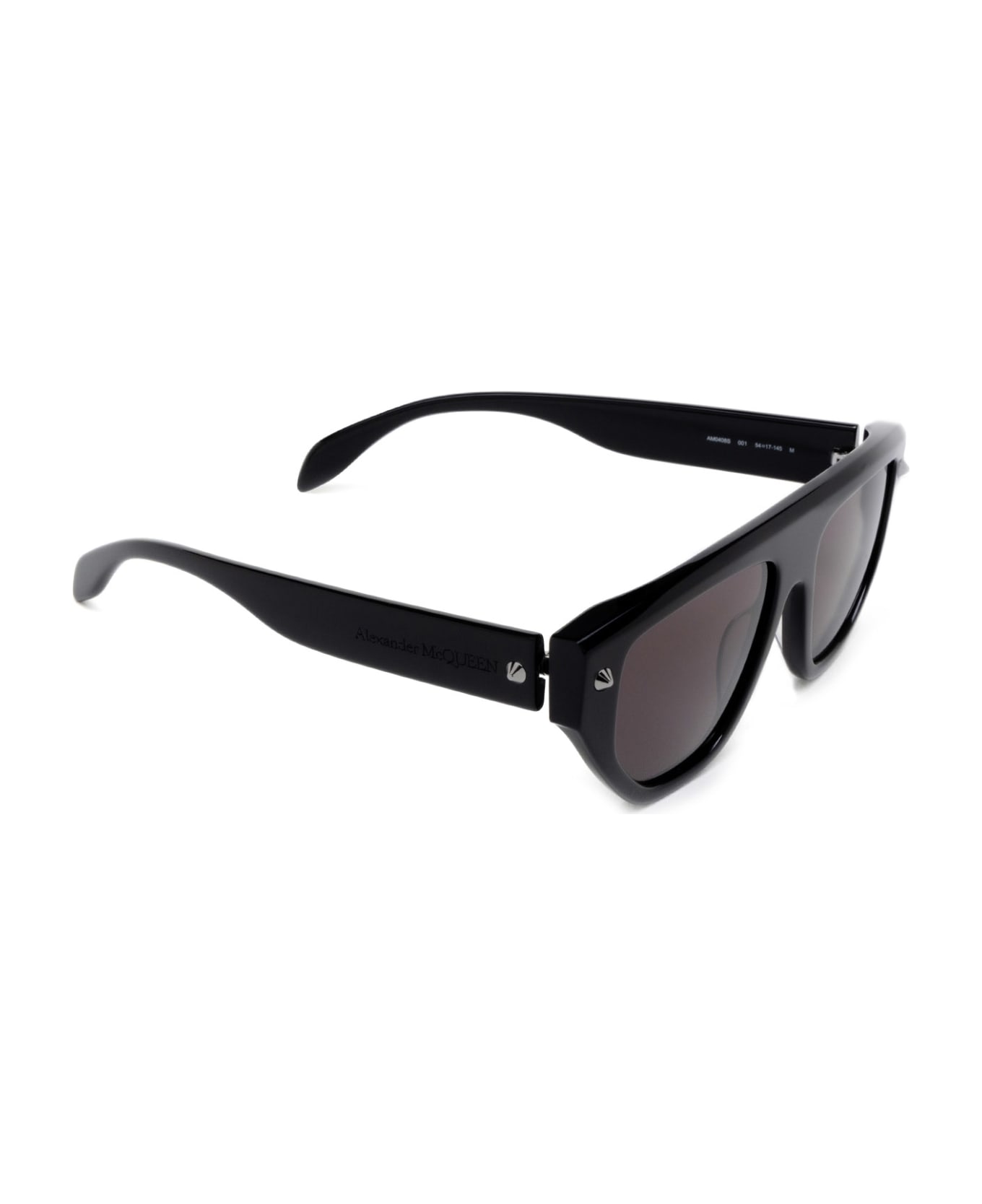 Alexander McQueen Eyewear Am0408s Black Sunglasses - Black