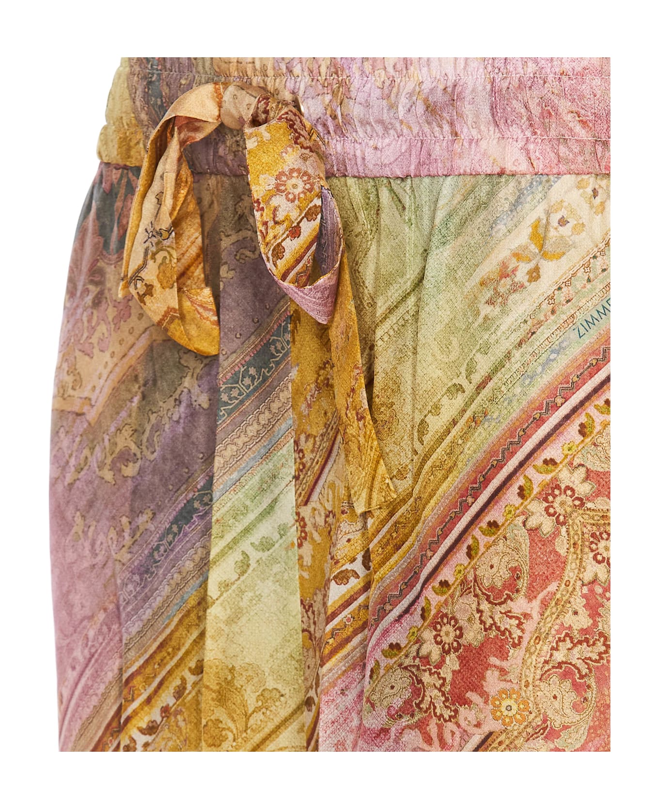 Zimmermann Tallow Relaxed Pants - MULTICOLOUR
