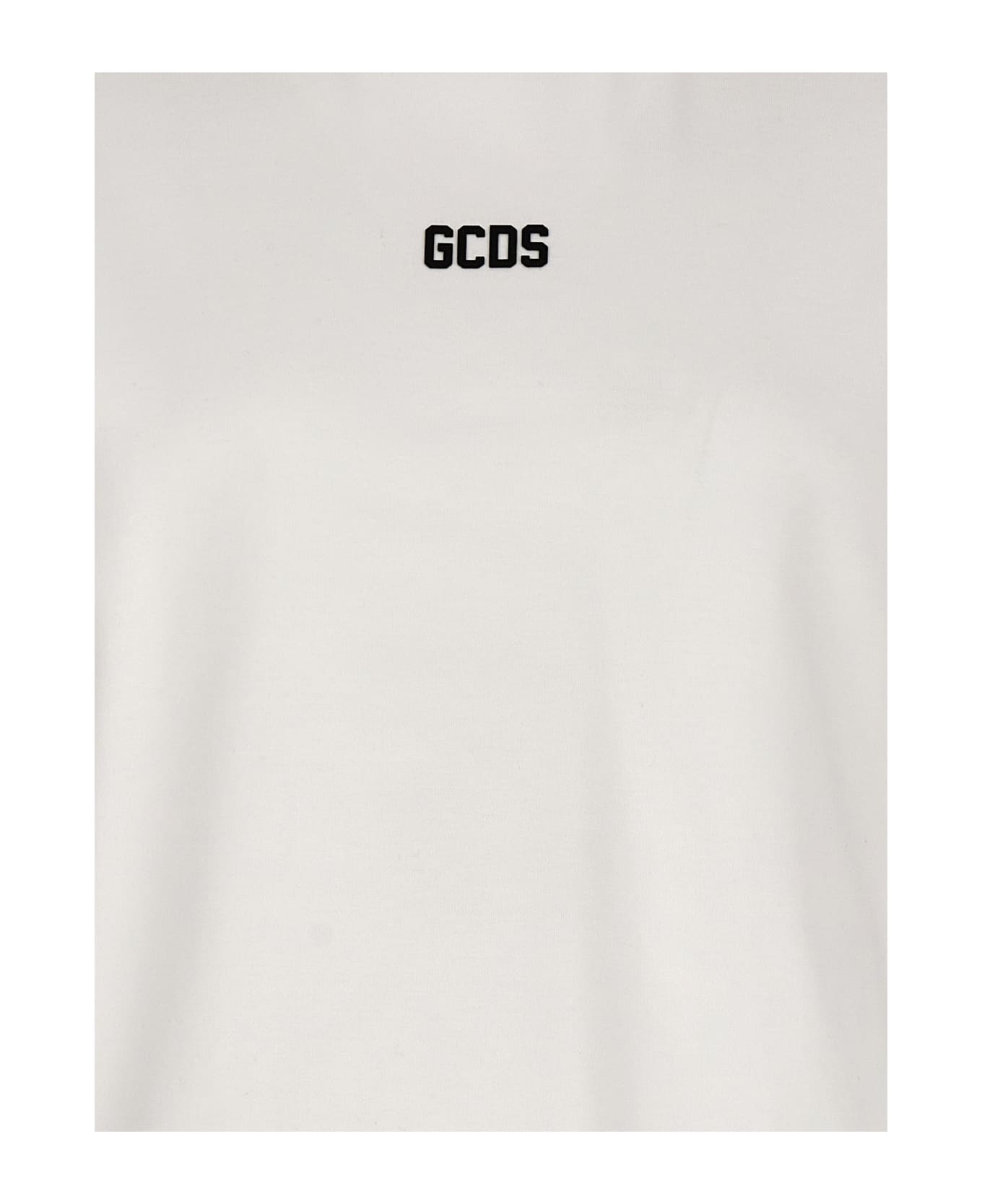 GCDS Basic Logo T-shirt - White シャツ