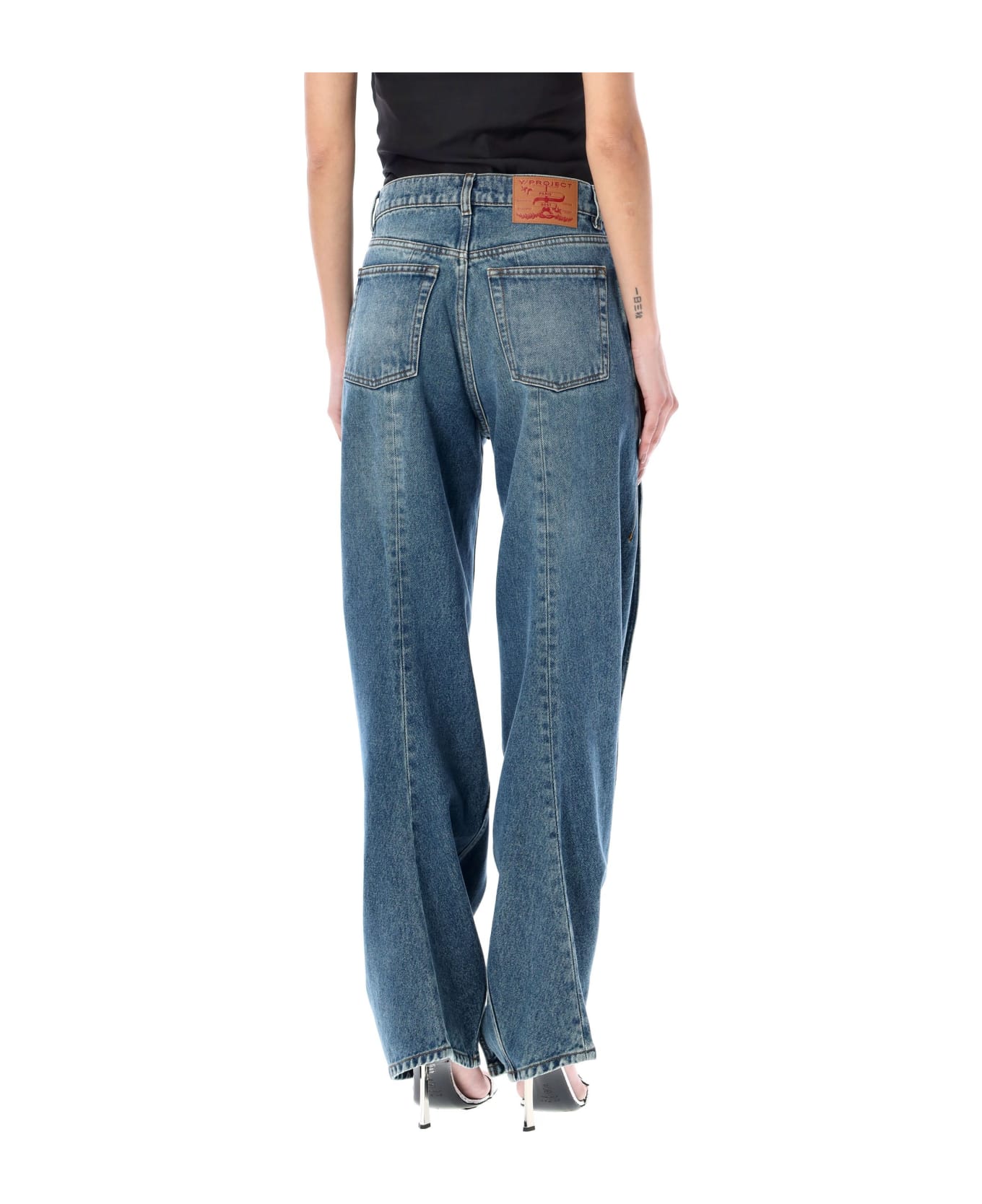 Y/Project Evergreen Banana Jeans - EVERGREEN VINTAGE BLUE name:463