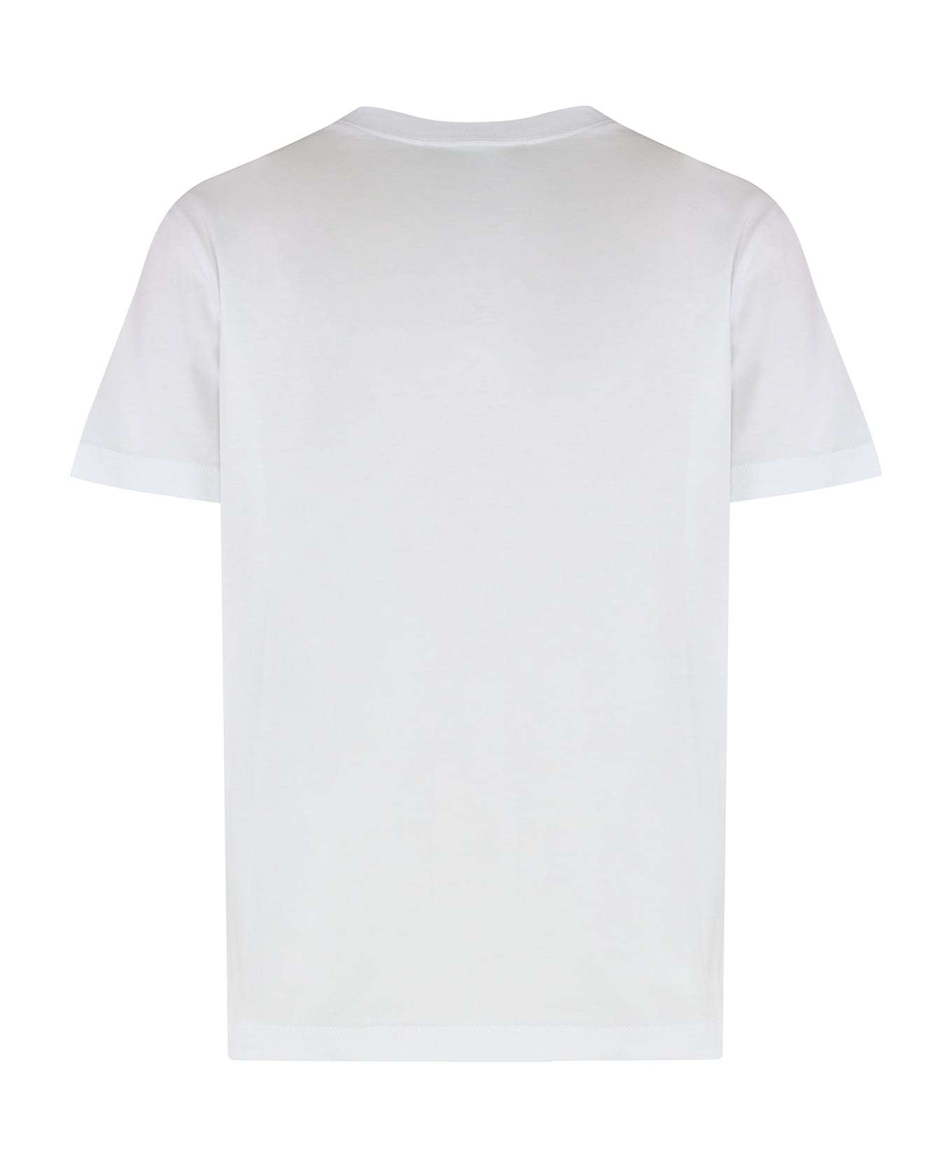Versace Jeans Couture Cotton Crew-neck T-shirt - White