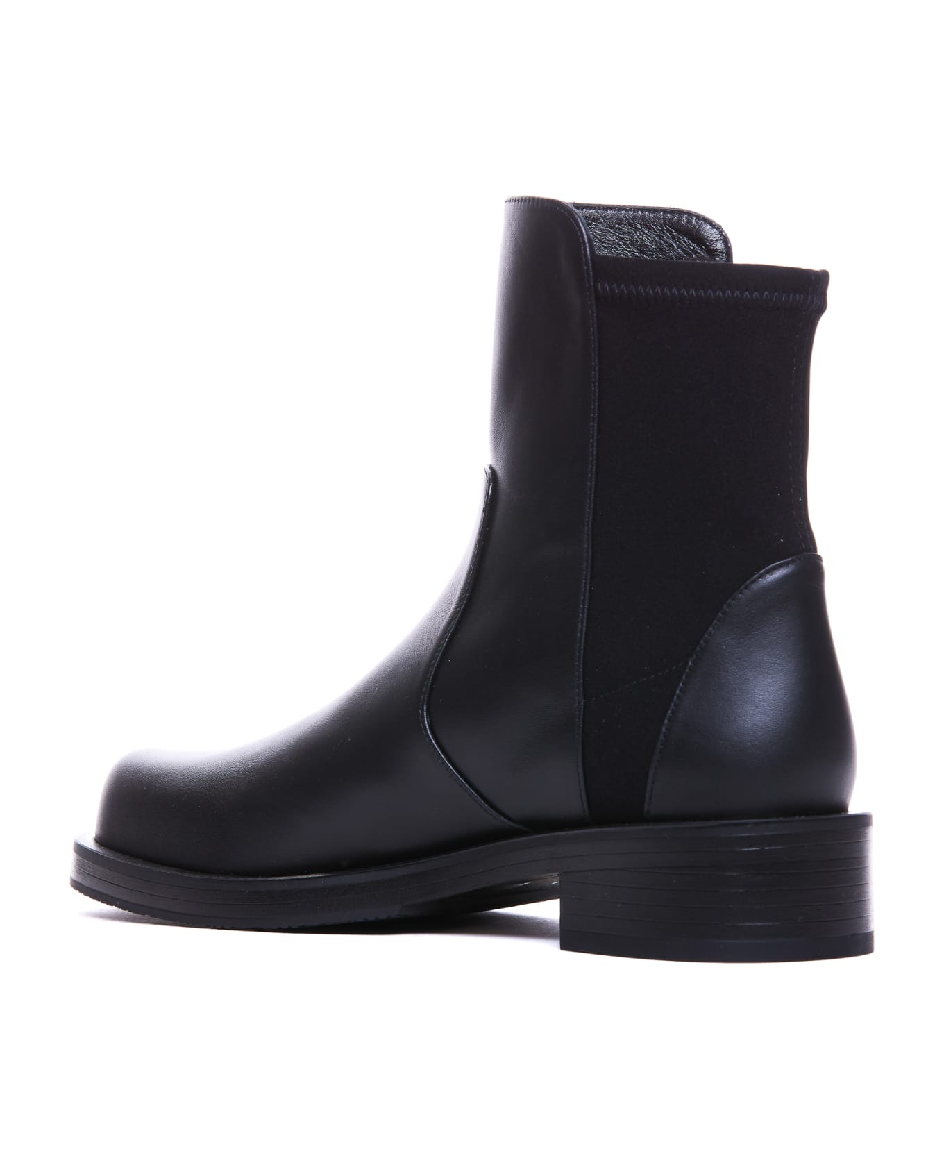 Stuart Weitzman Bold Booties - Black