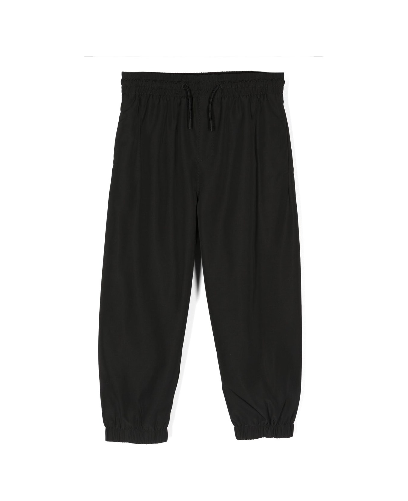Kenzo Kids Sweatpants With Print - BLACK