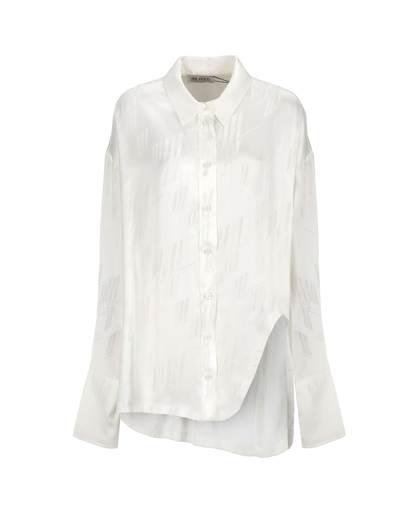 The Attico Diana Shirt - Ivory