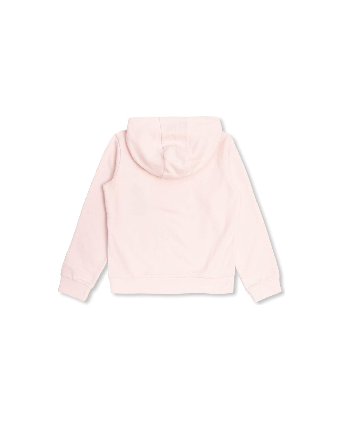 Moncler Logo Embroidered Hoodie - Pink ニットウェア＆スウェットシャツ