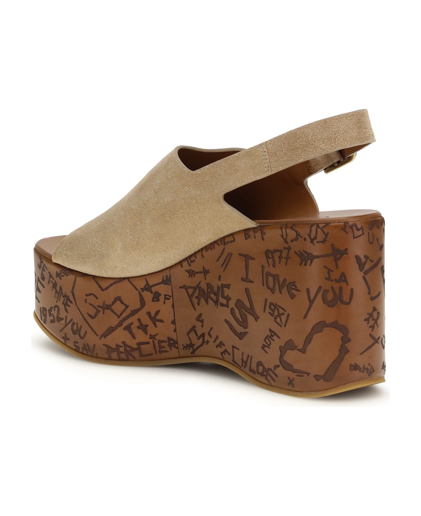 Chloé Maxime Wedge Sandals