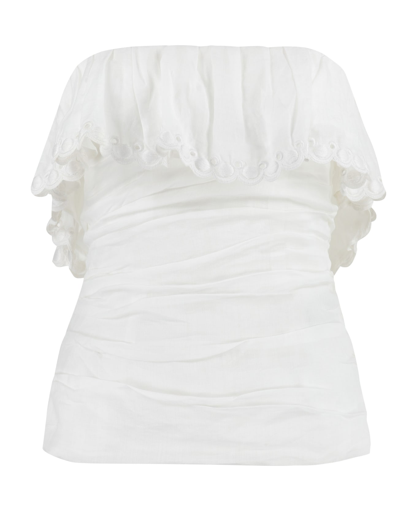 Isabel Marant Orma Off-the-shoulder Top - White