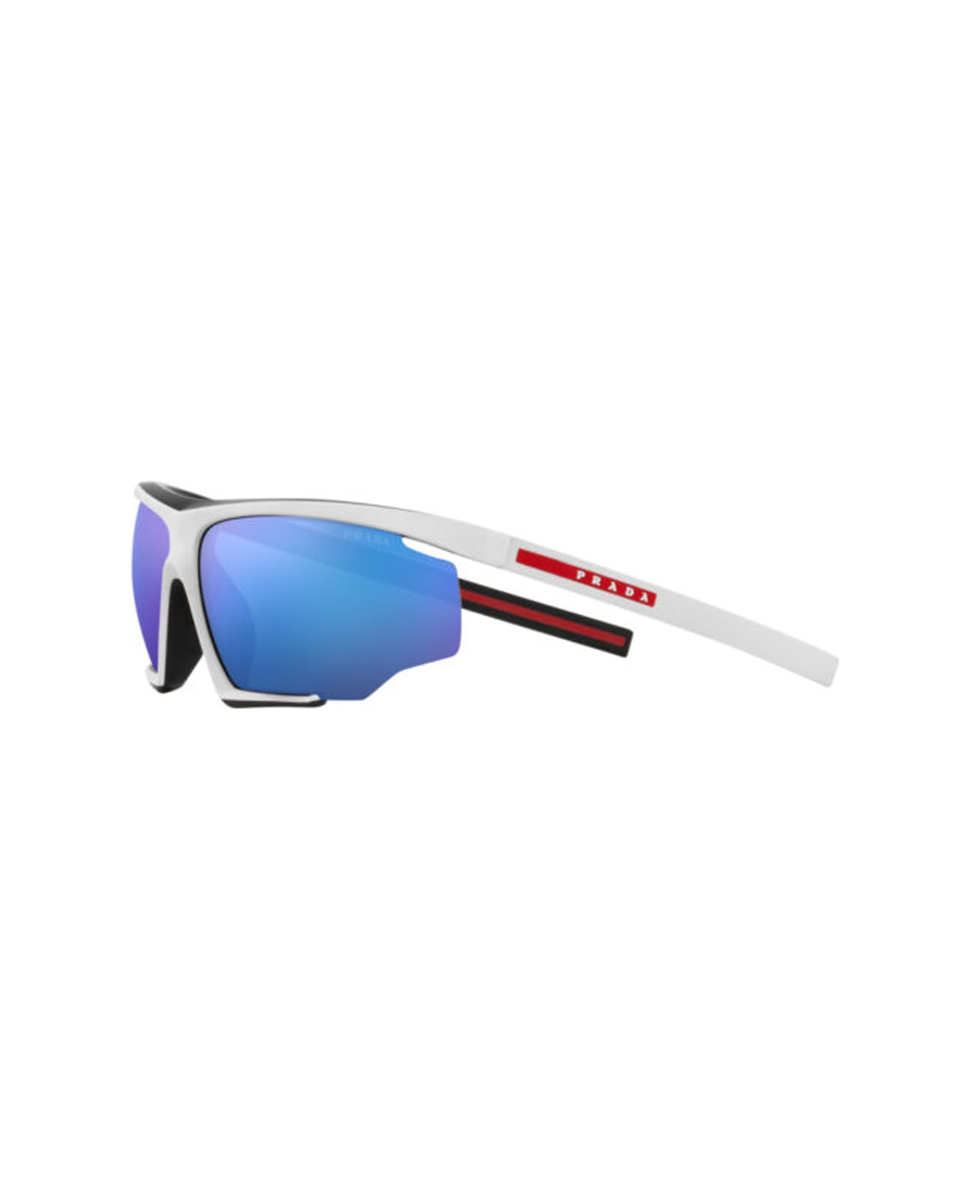 Prada Linea Rossa Ps07ys 15k08r Sunglasses - Bianco
