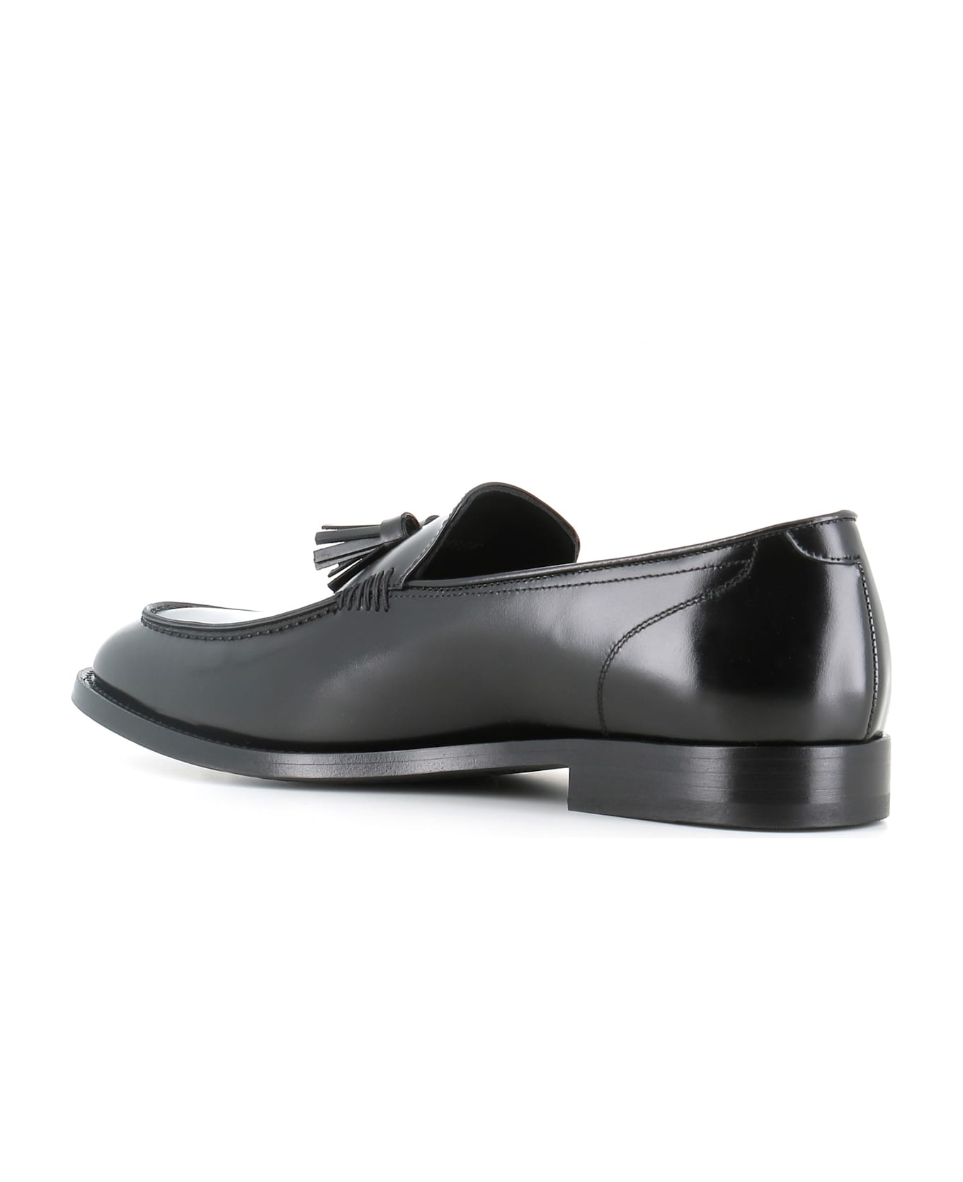 Pantanetti Tassel Loafer 18603b - Black
