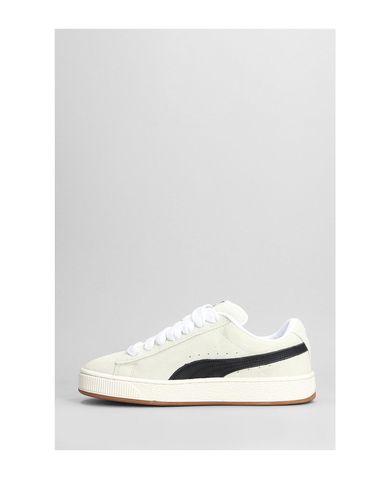 Puma Suede Xl Sneakers In Beige Suede - beige