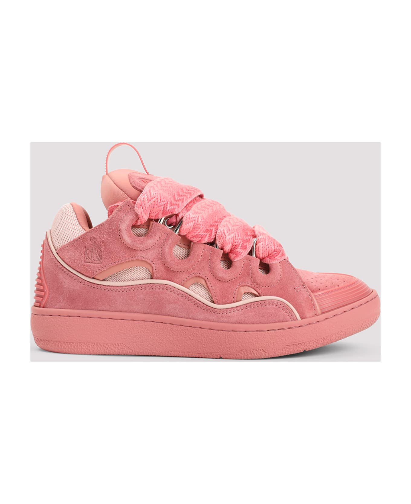 Lanvin Curb Sneakers - Litchi