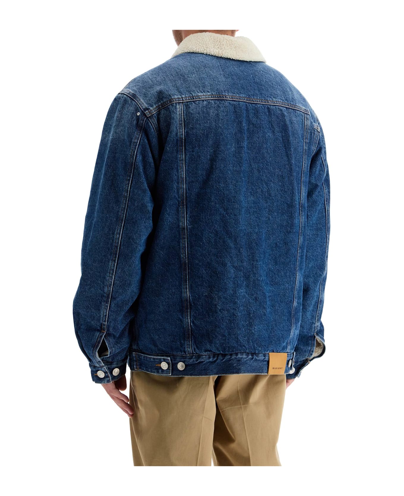 Isabel Marant Japanese Denim Jacket For Men/w - BLUE