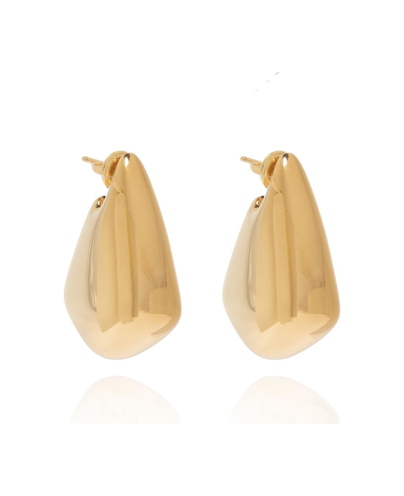 Bottega Veneta Small Fin Earrings - Golden イヤリング