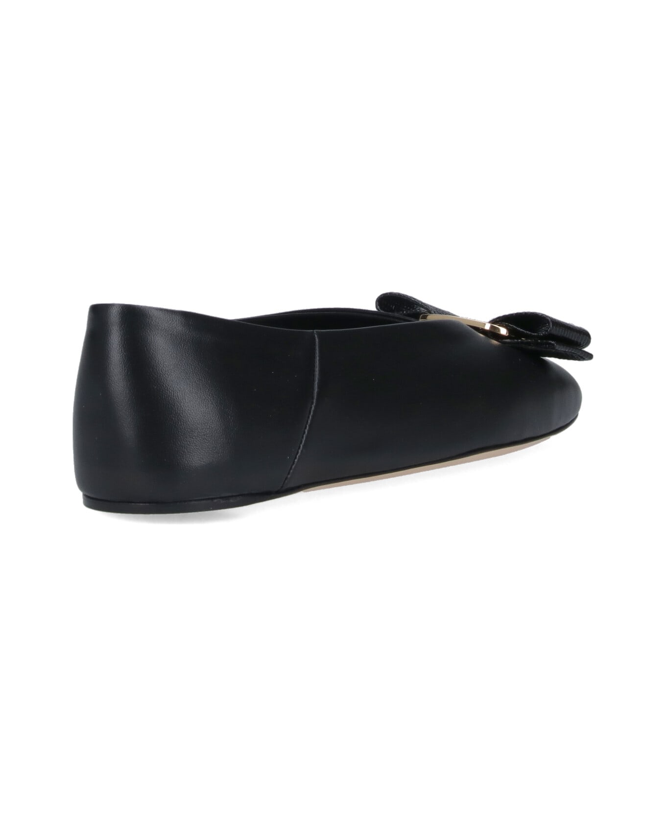 Ferragamo 
vara
 Bow Ballet Flats - Black  