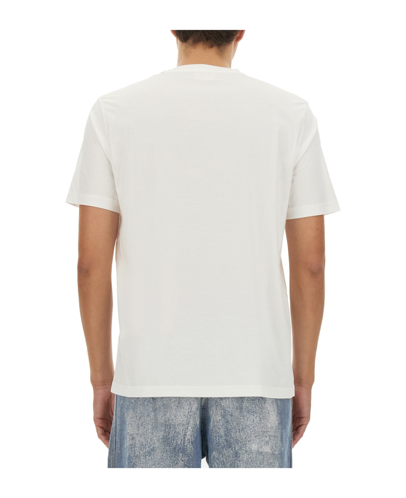 Diesel T-shirt With Logo - WHITE