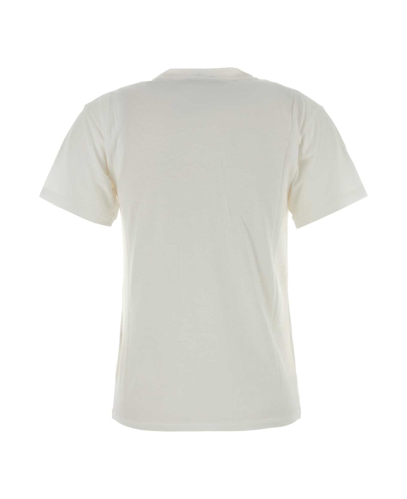 Polo Ralph Lauren White Cotton T-shirt - White