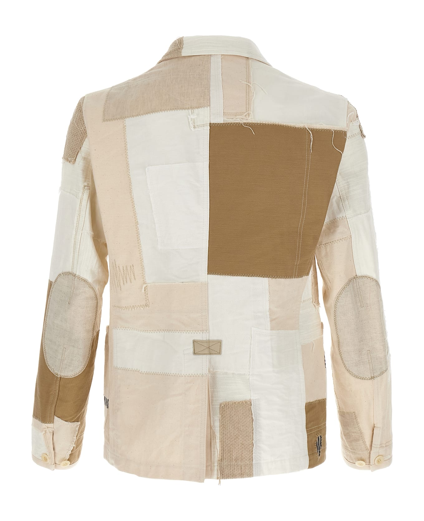 Junya Watanabe Patchwork Blazer - Beige