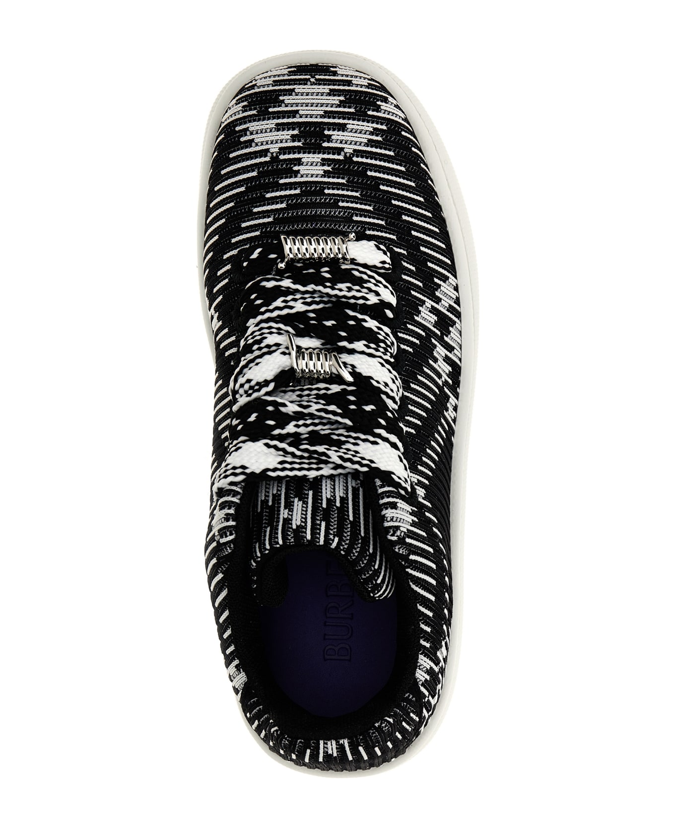 Burberry 'box' Sneakers - White/Black