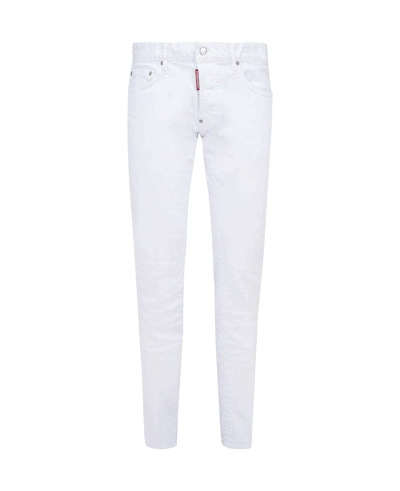 Dsquared2 Dsuared2 White Bull Skinny Jeans - White