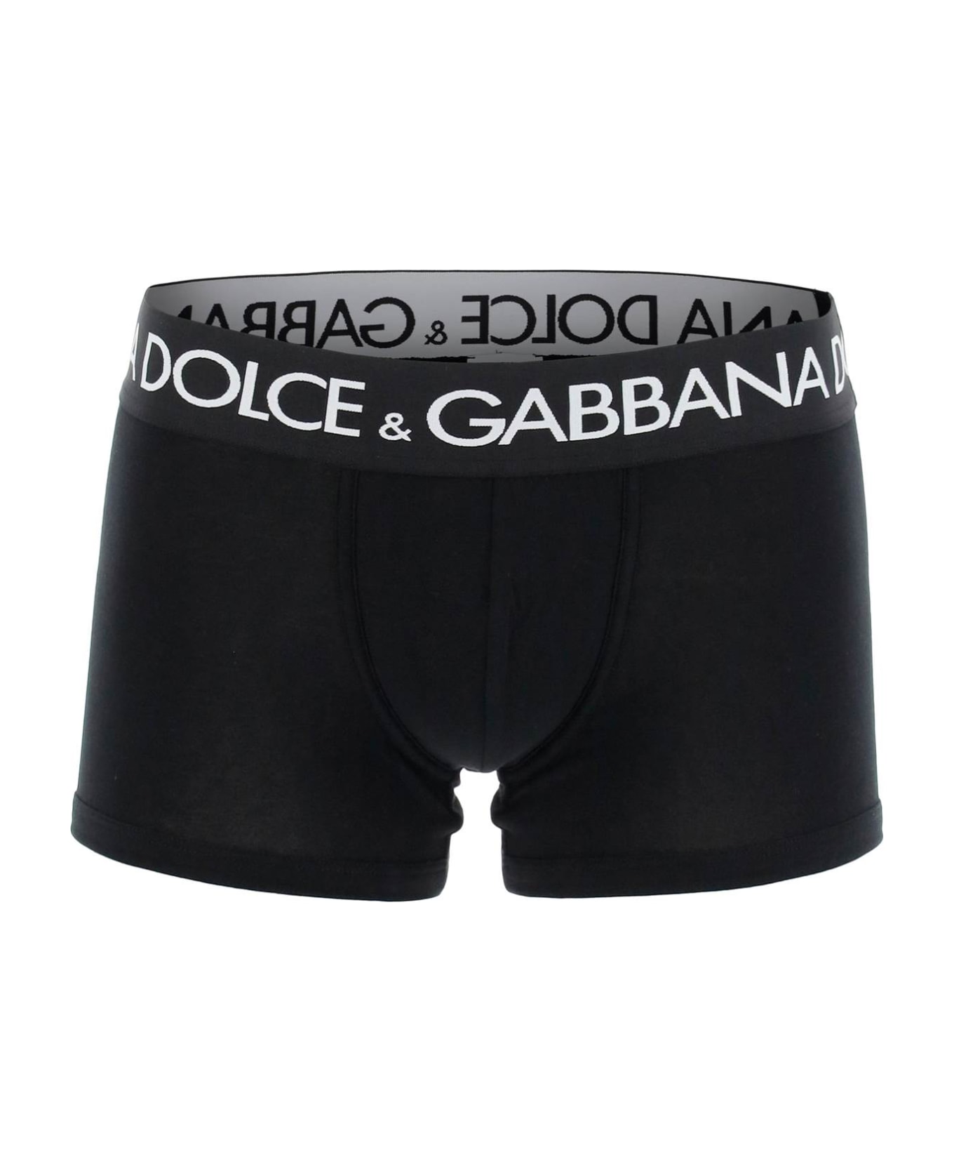 Dolce & Gabbana Bi-pack Underwear Boxer - Black スイムトランクス