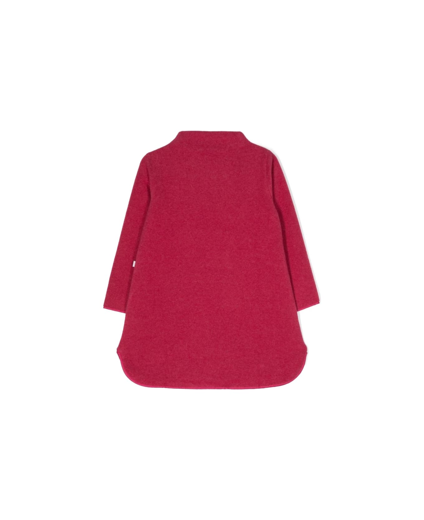 Il Gufo Ml Dress Front Pocket - RED