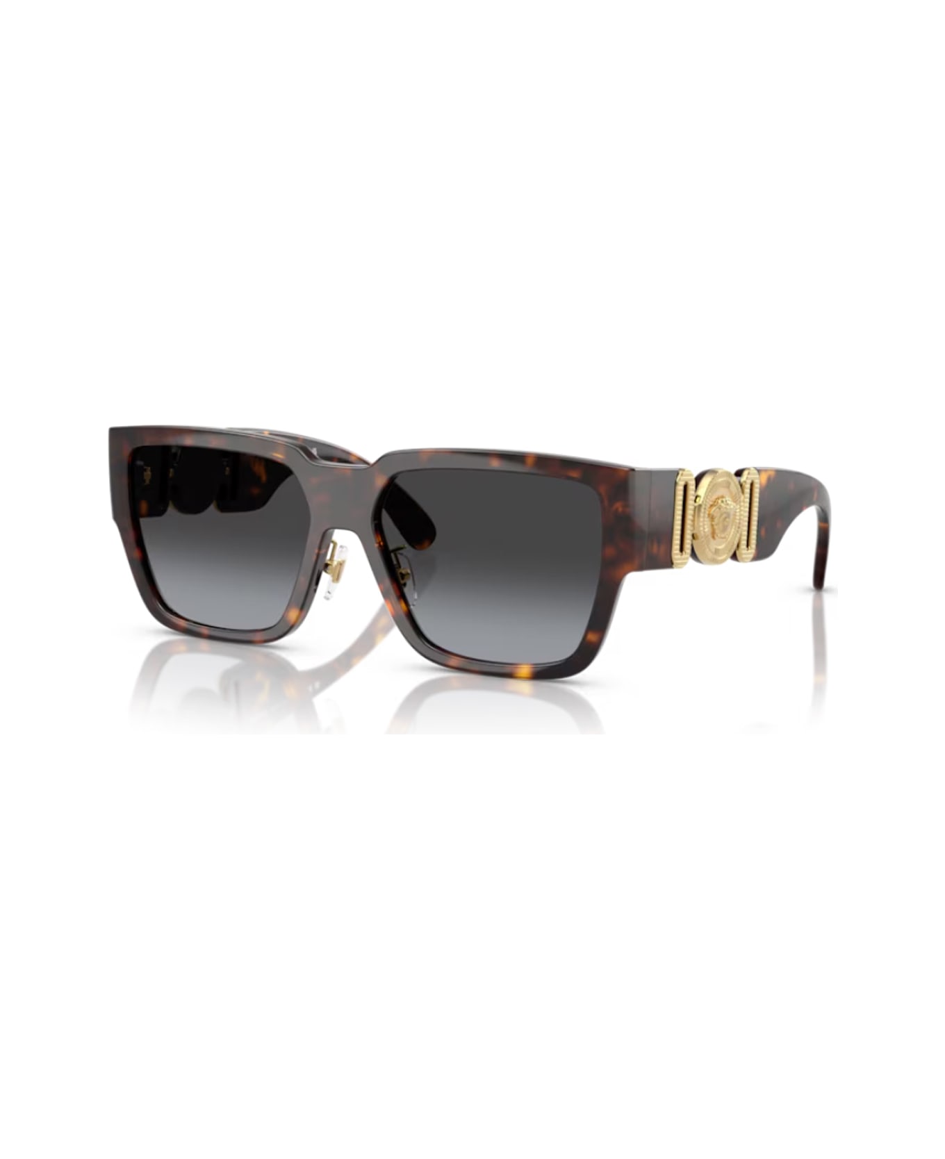Versace Eyewear Versace 0ve4483d Medusa Biggie 108/8g Havana Sunglasses - Havana