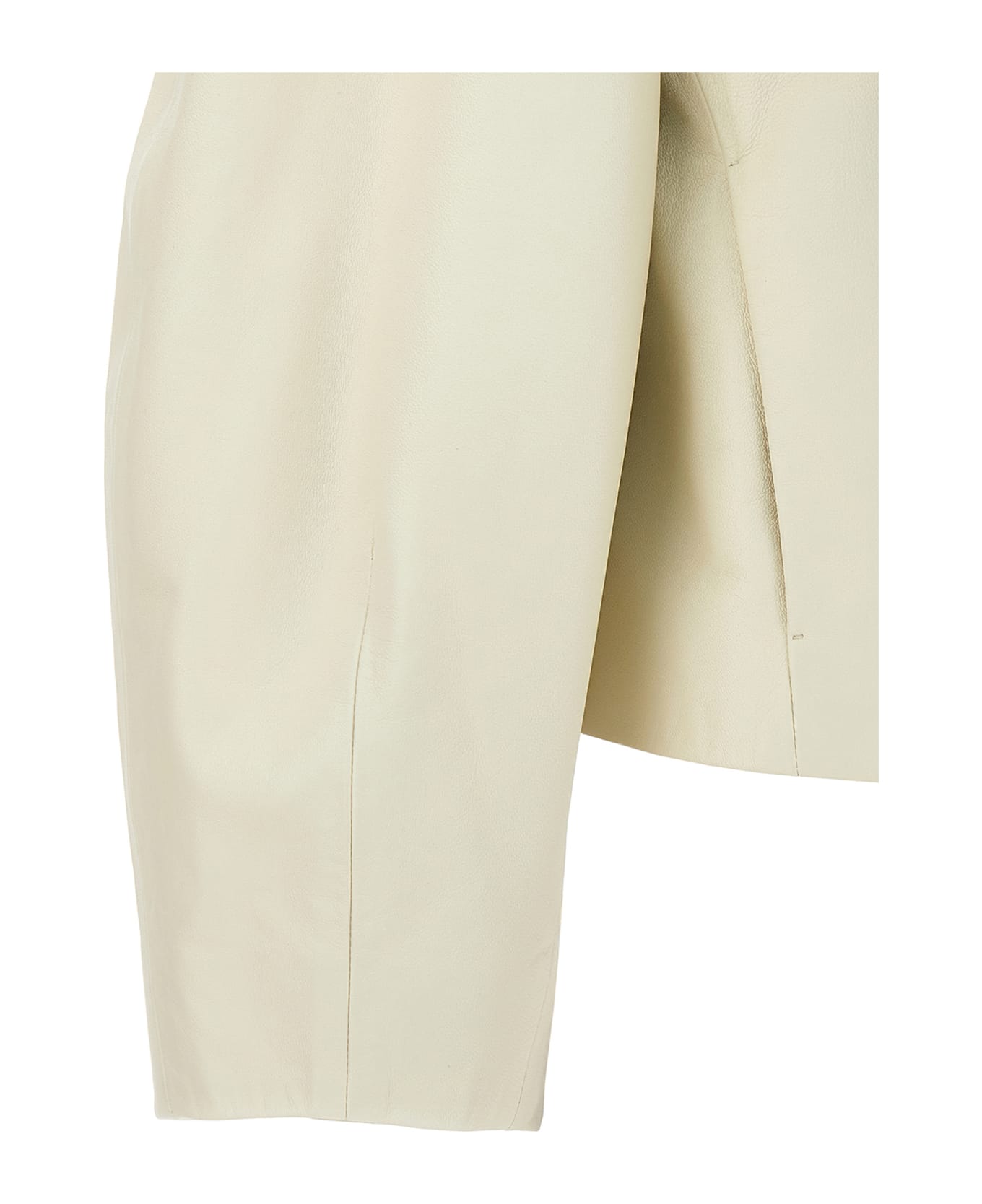Chloé Studded Leather Jacket - Bianco