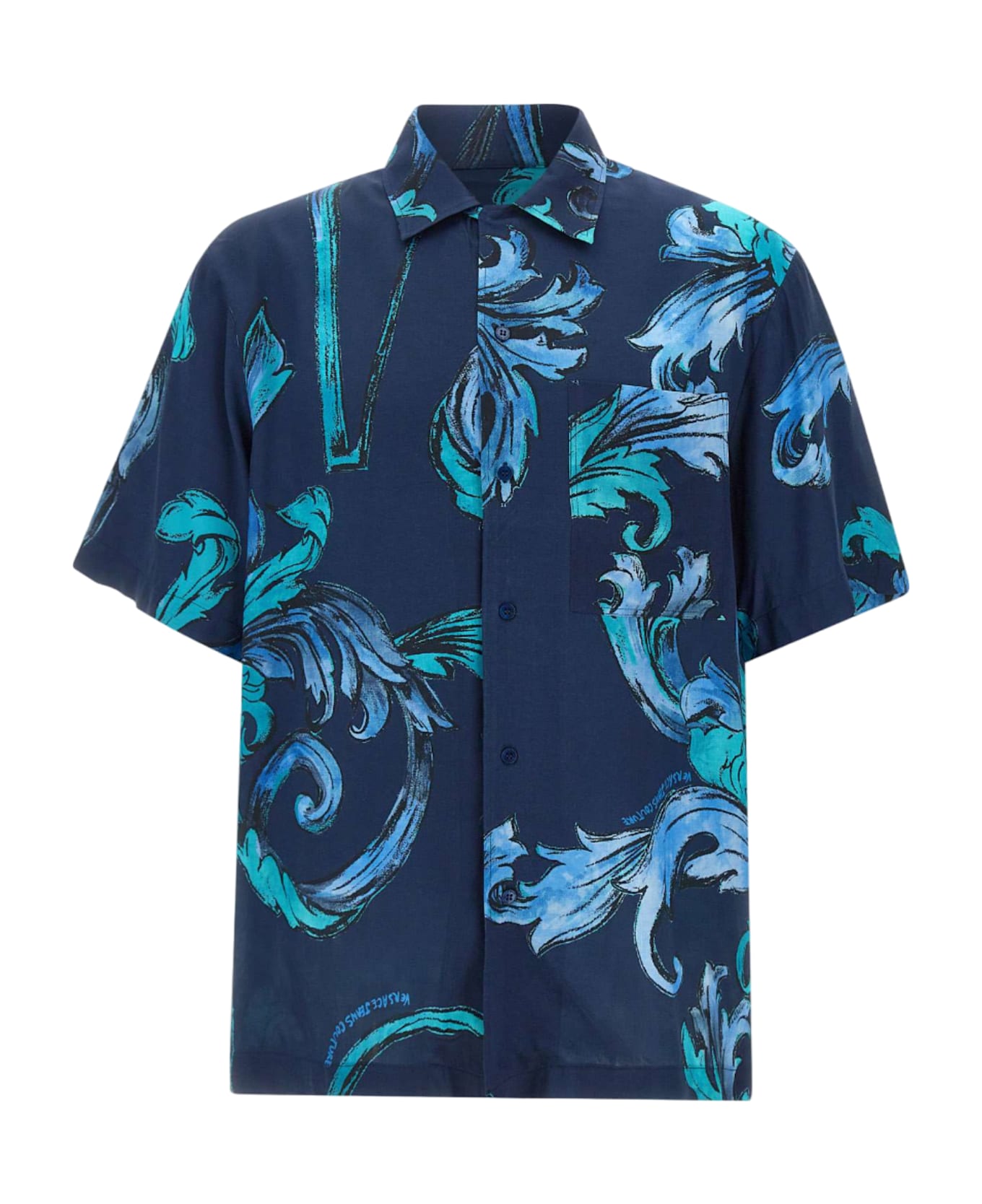 Versace Jeans Couture Men
s Shirt - OCEAN