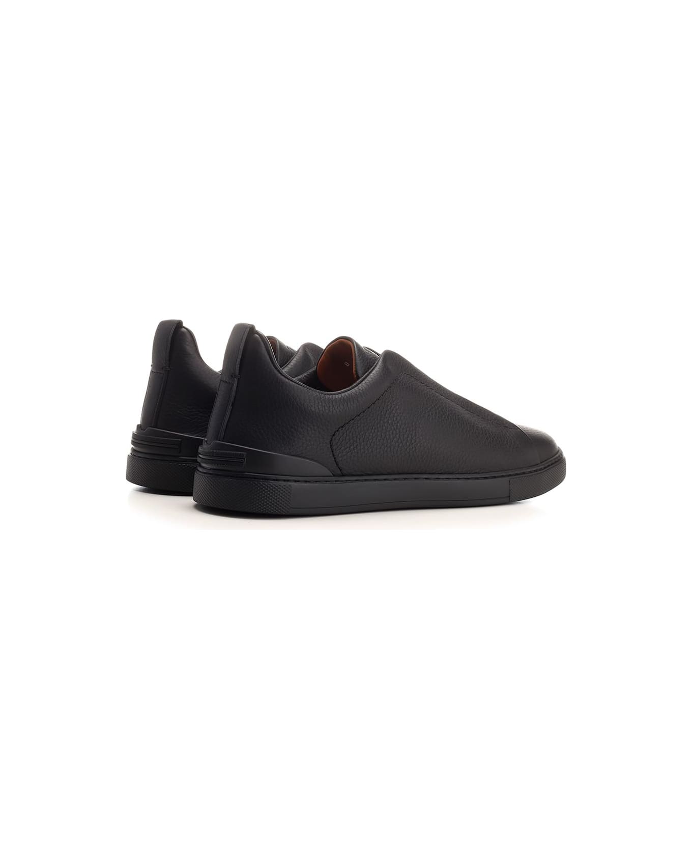Zegna Low Top 
triple Stitch
 Sneakers - NEE