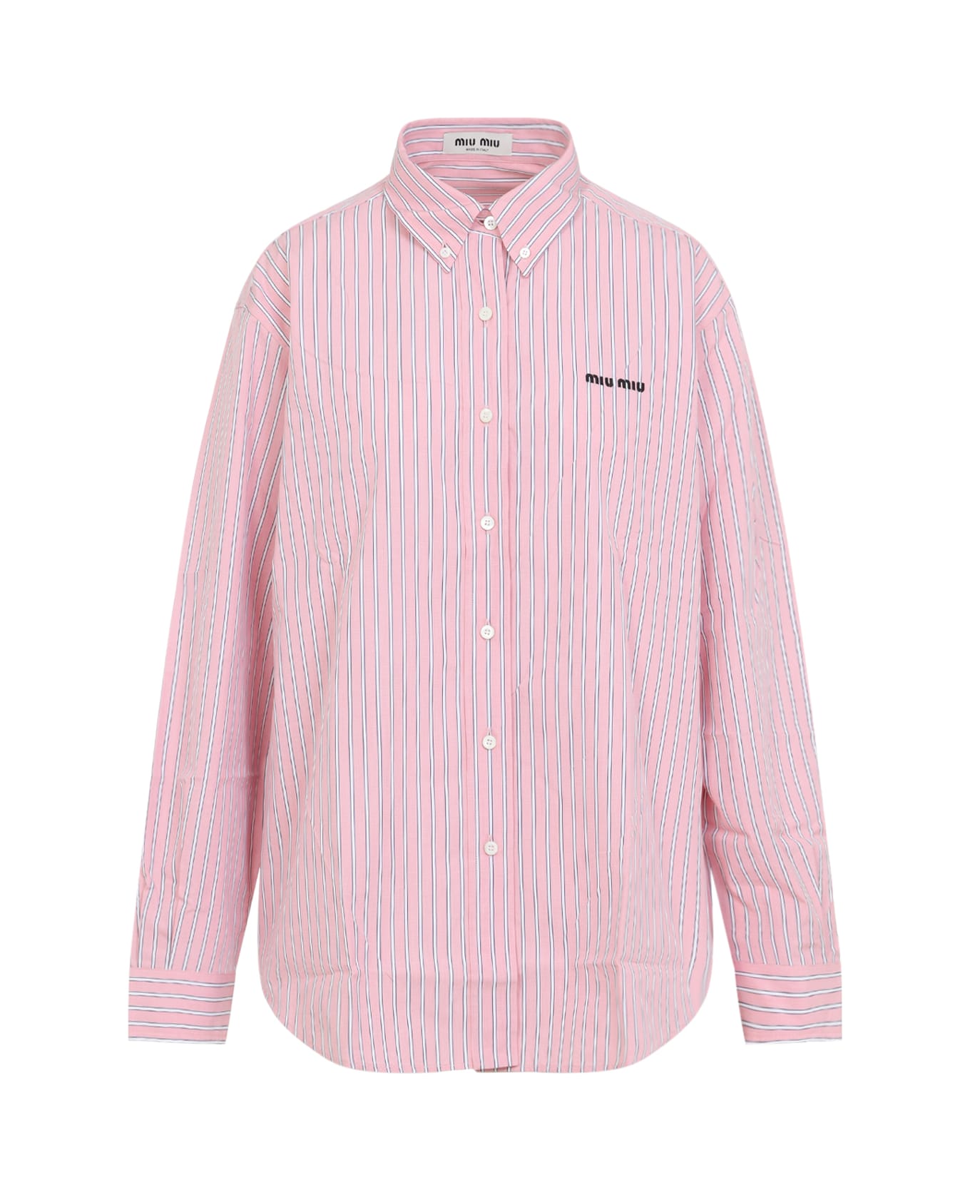 Miu Miu Cotton Shirt - Rosa シャツ