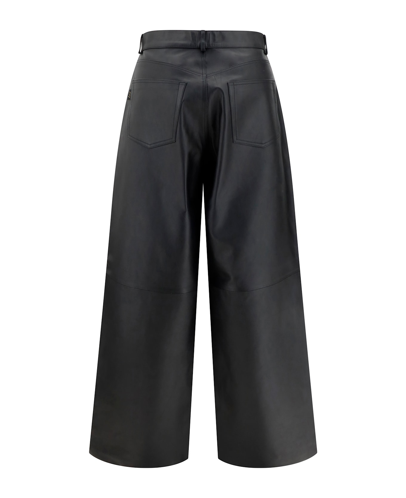 Haikure Bethany Leather Pants - Black