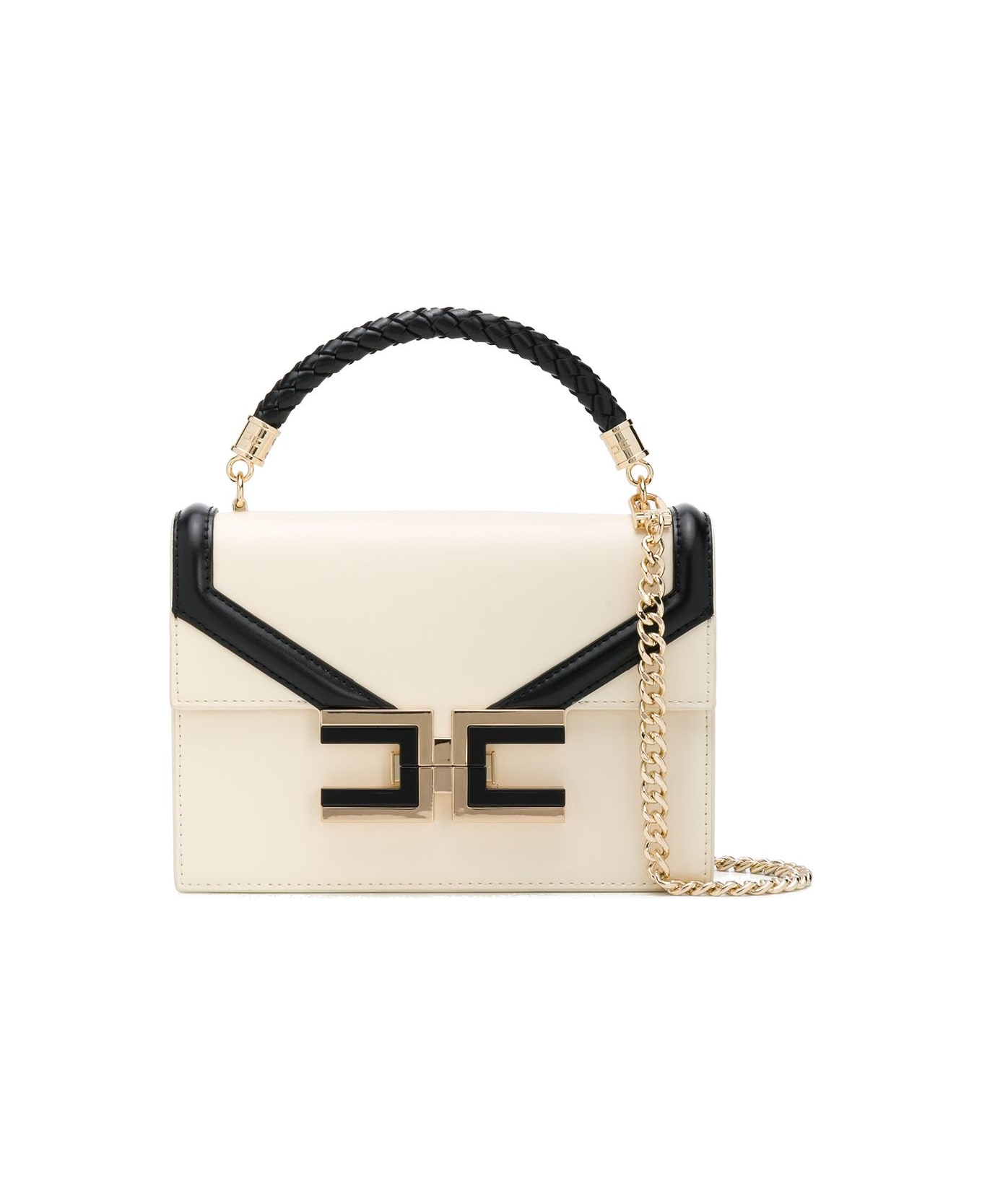 Elisabetta Franchi Celyn B. Bag - Burro/nero