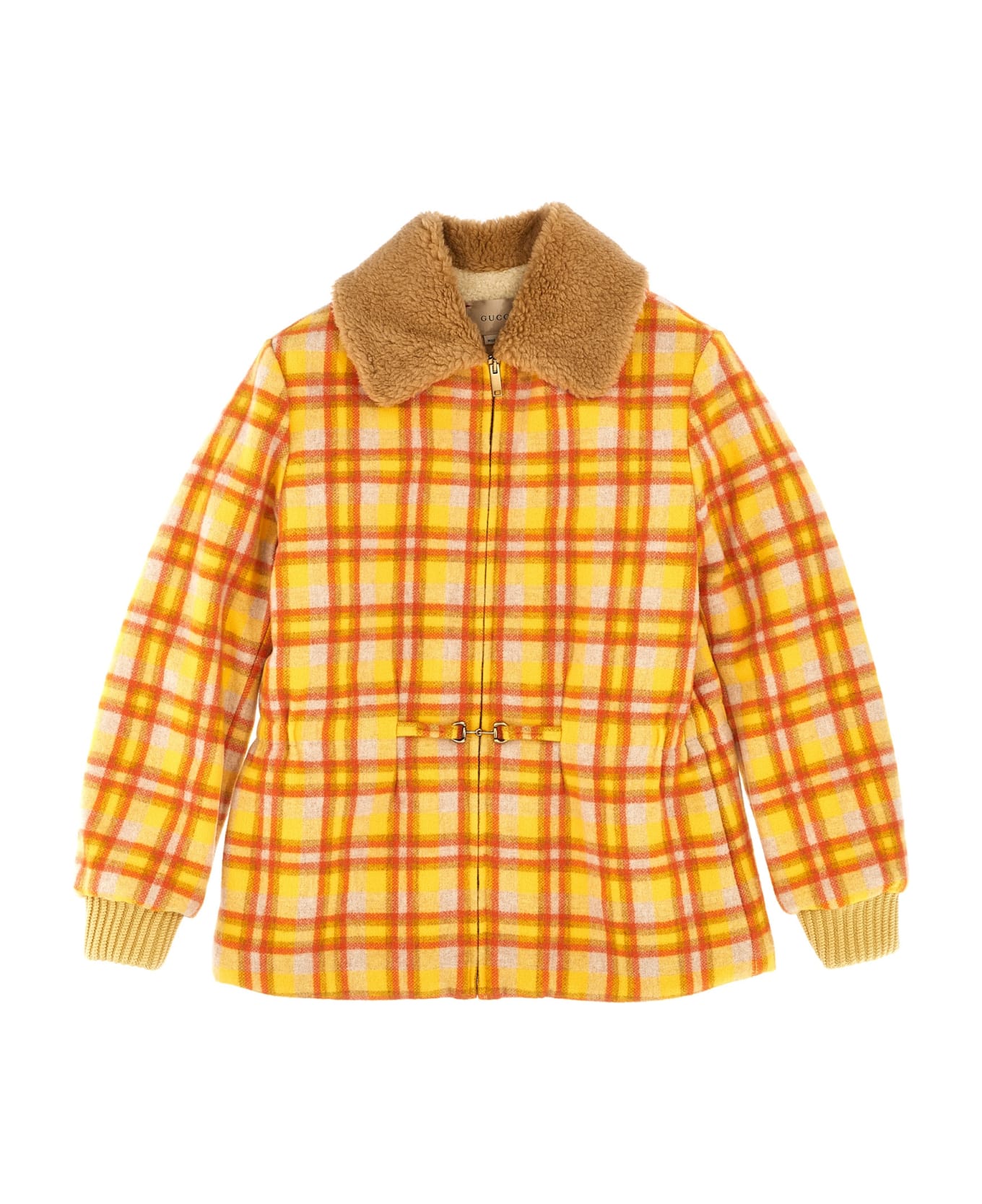 Gucci Check Coat - Multicolor