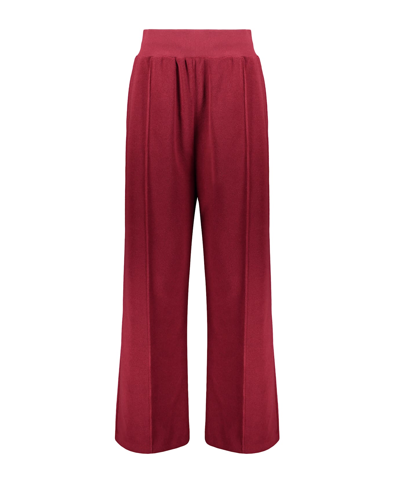 Kenzo Elasticated Waist Trousers - Burgundy