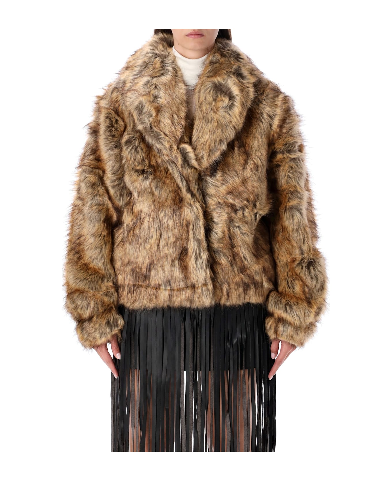 The Garment Damiy Oversized Coat - BROWN