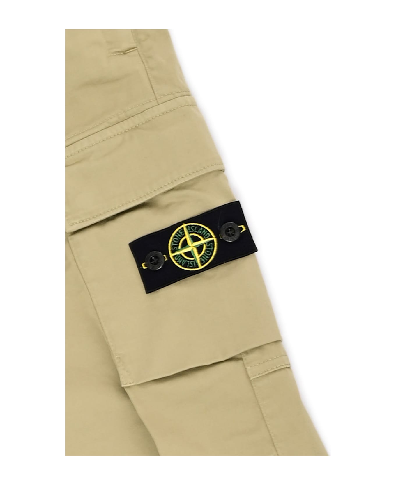 Stone Island Regular Tapered Trousers - BEIGE