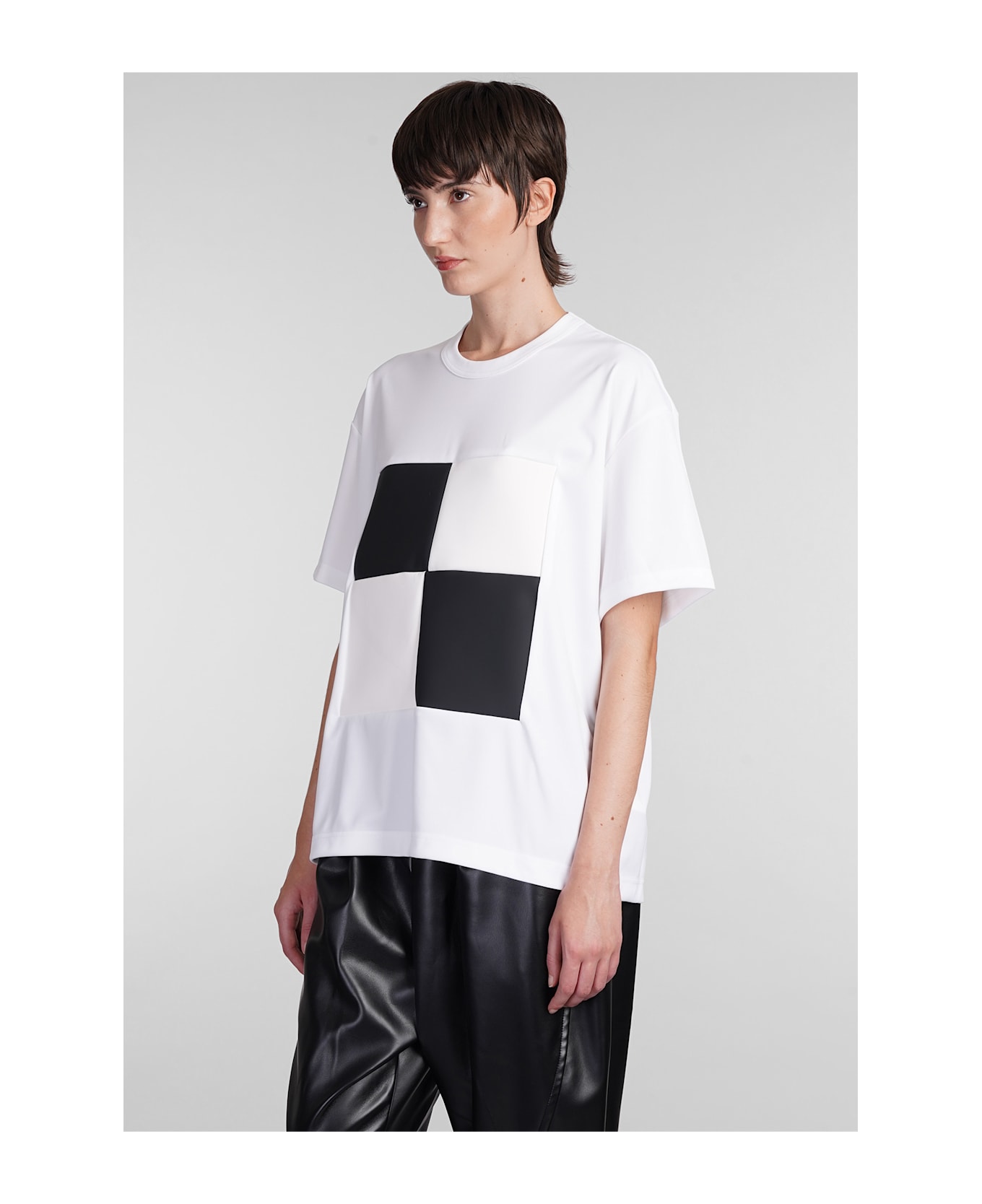 Comme des Garçons T-shirt In White Cotton - white