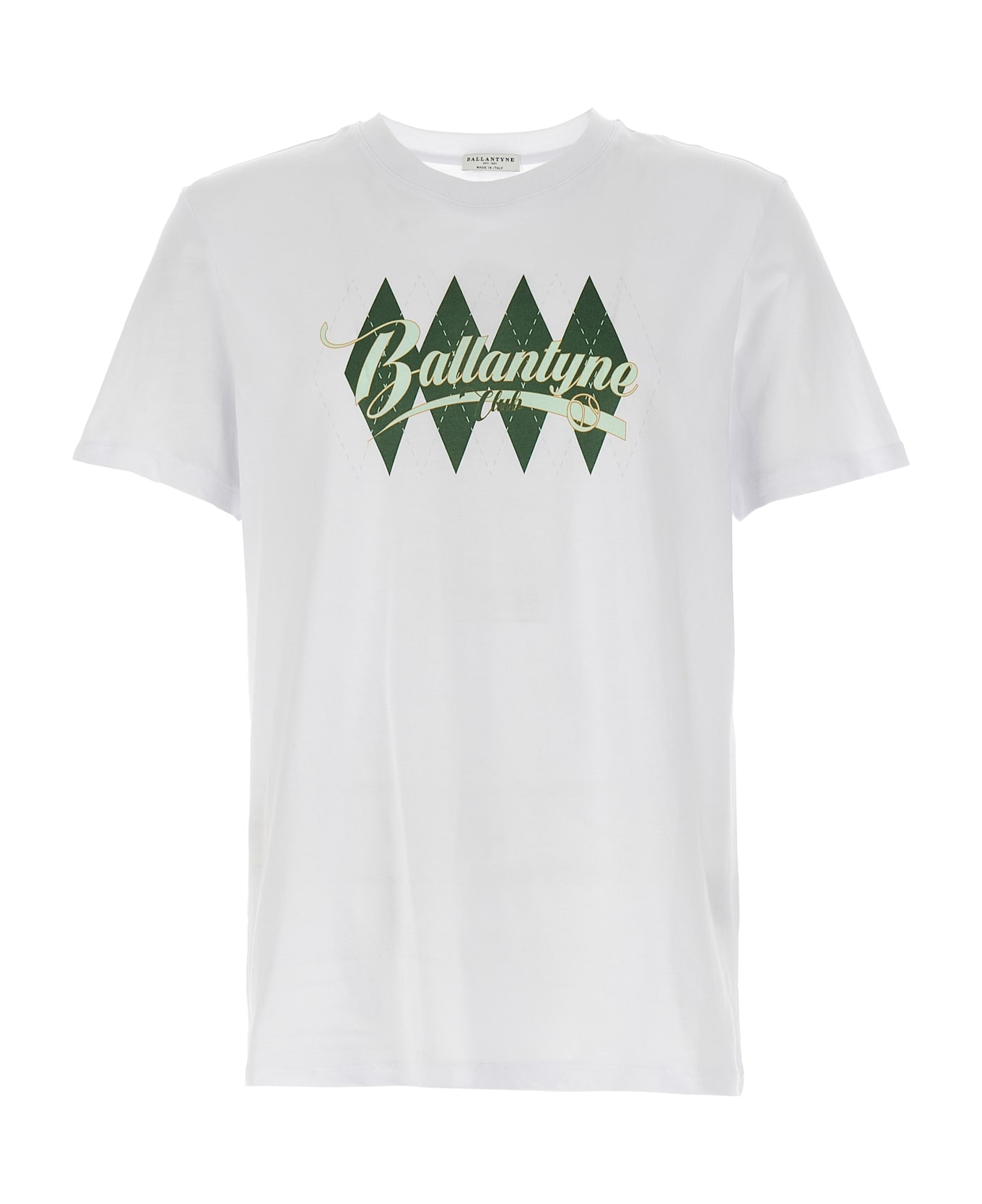 Ballantyne Logo Print T-shirt - White