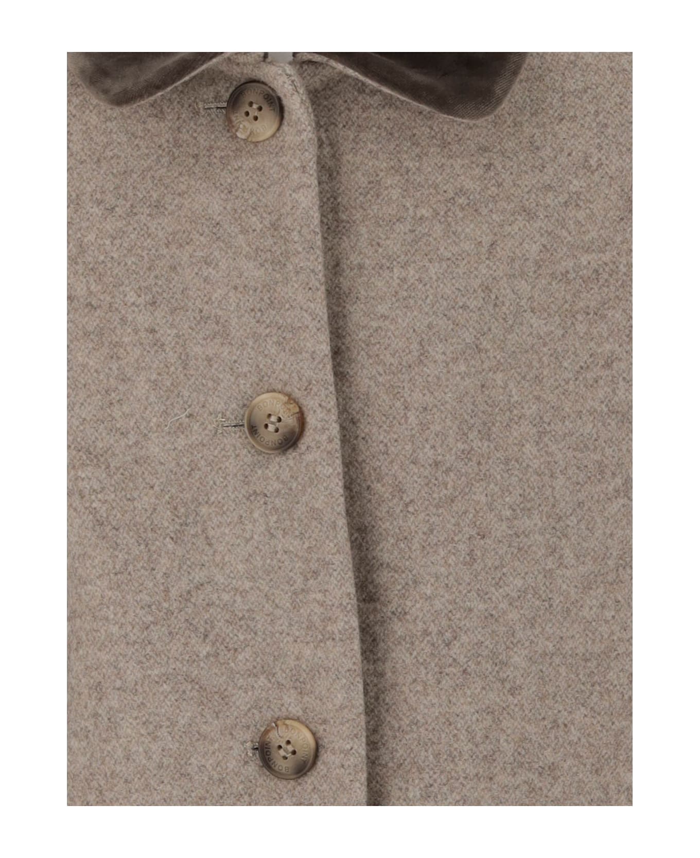 Bonpoint Wool Blend Coat - Beige