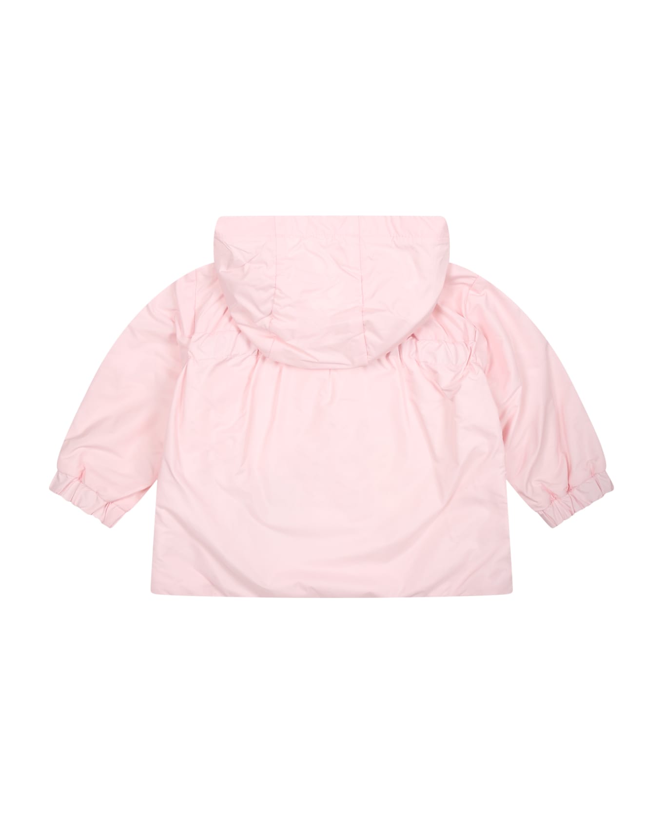 Moncler Windbreaker For Baby Girl With Logo