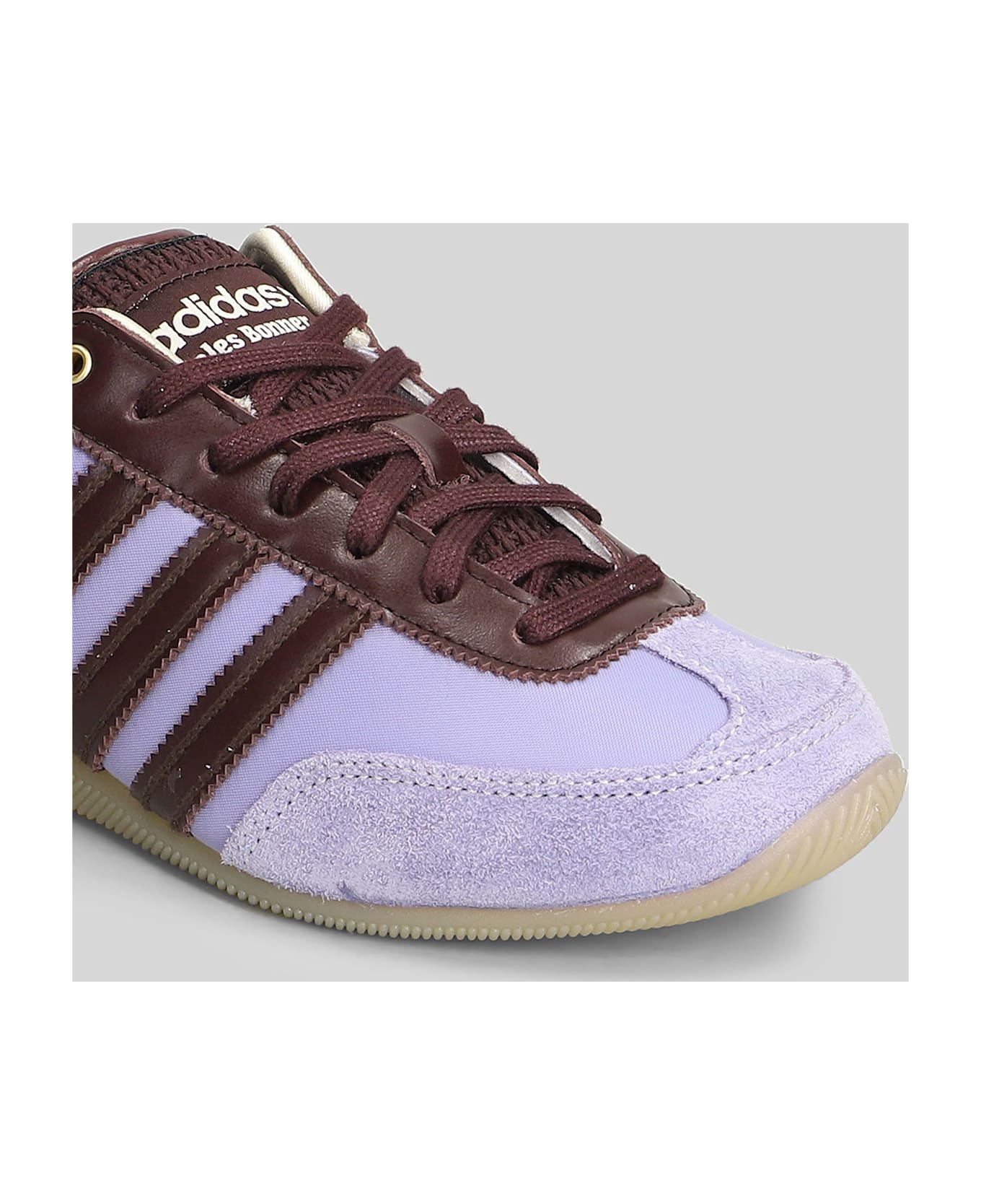 Adidas Originals by Wales Bonner Japan Sneakers In Viola Suede And Fabric - Viola