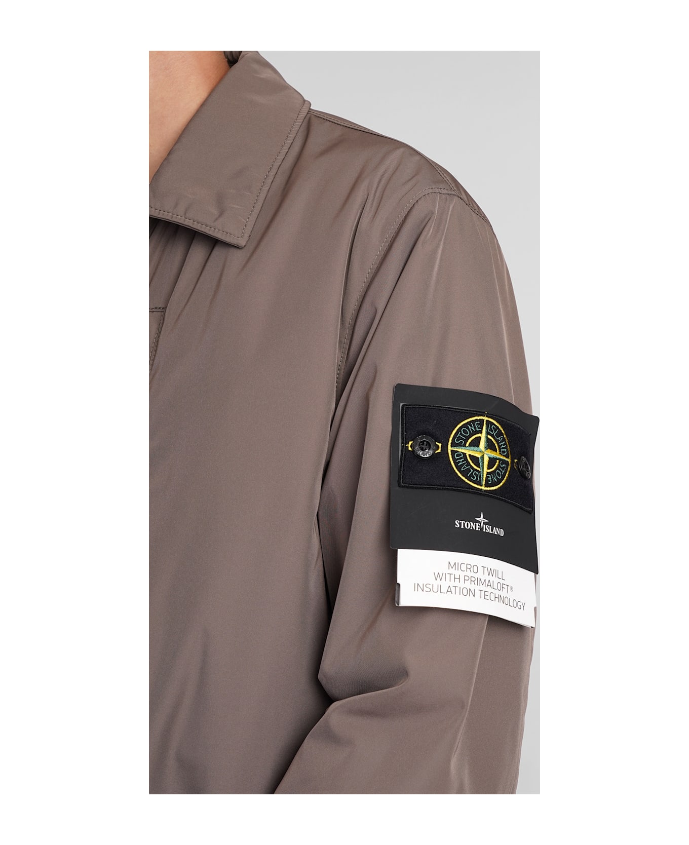 Stone Island Casual Jacket In Brown Polyester - brown ジャケット