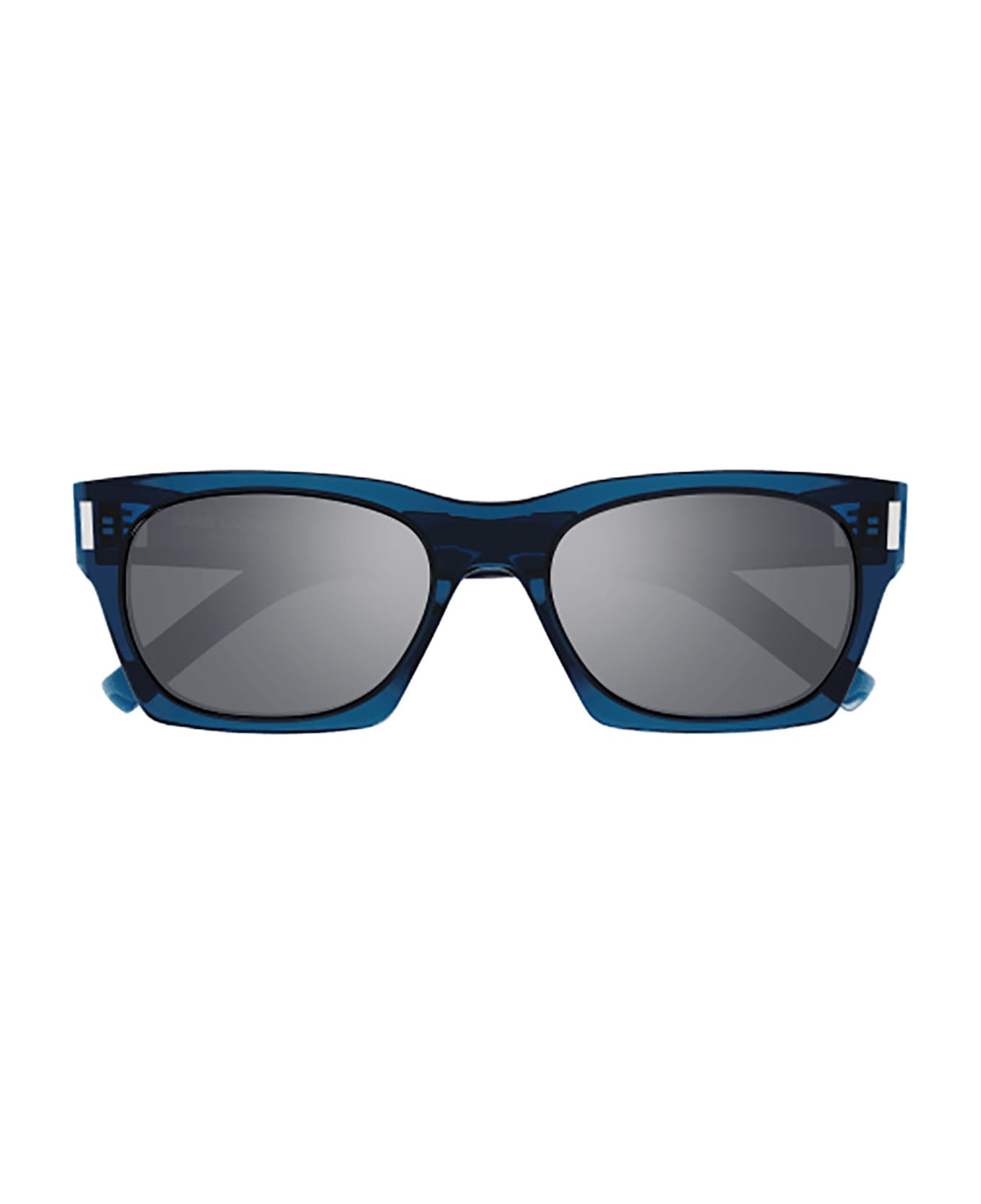 Saint Laurent Eyewear SL 402 Sunglasses - Blue Blue Silver