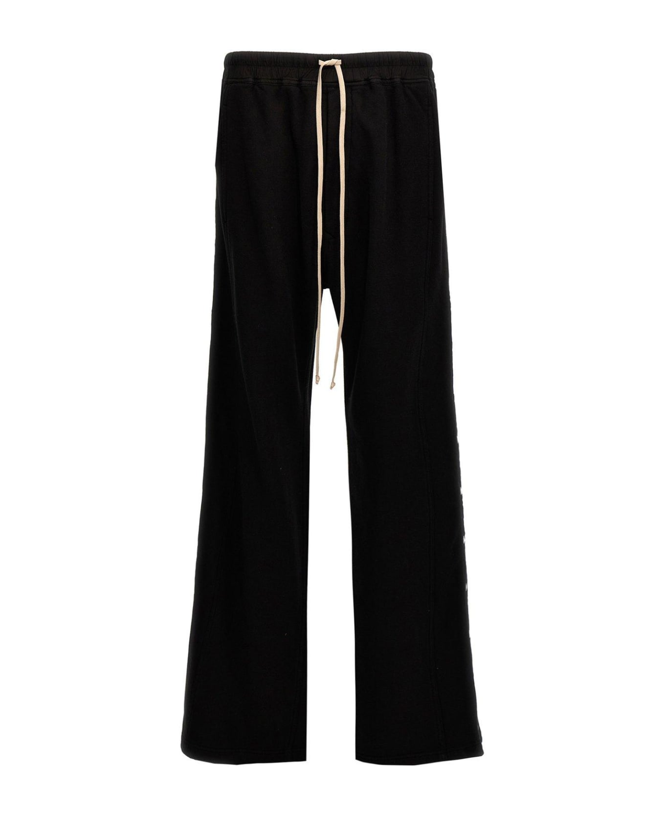 DRKSHDW Pusher High-waist Drawstring Trousers - BLACK
